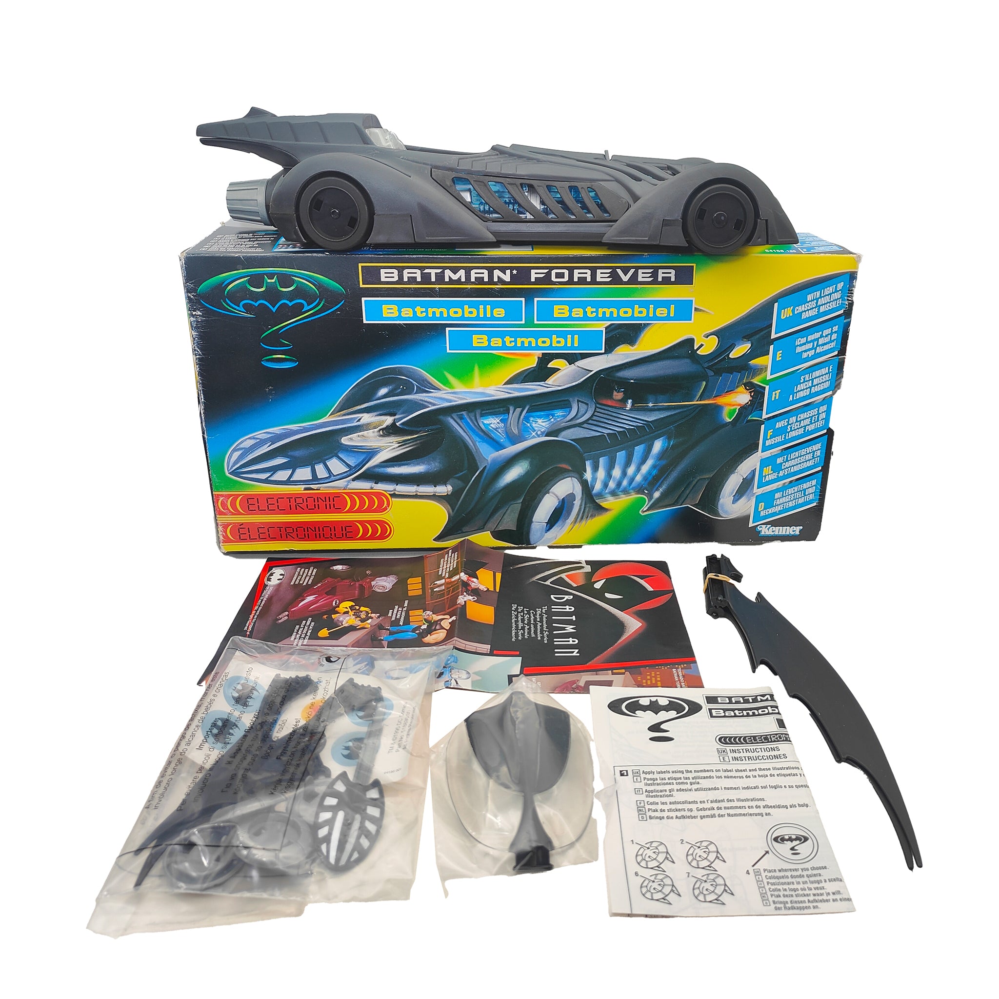 Batman Forever Electronic Batmobile Kenner 1995 – Uncanny Collectibles