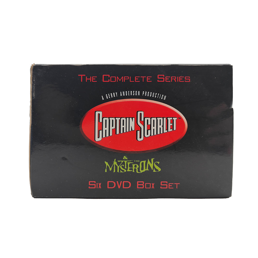 Captain Scarlet & The Mysterons Complete Series DVD Box Set by ITV Studios 2004, 6-disc collection with all 32 episodes in used condition"