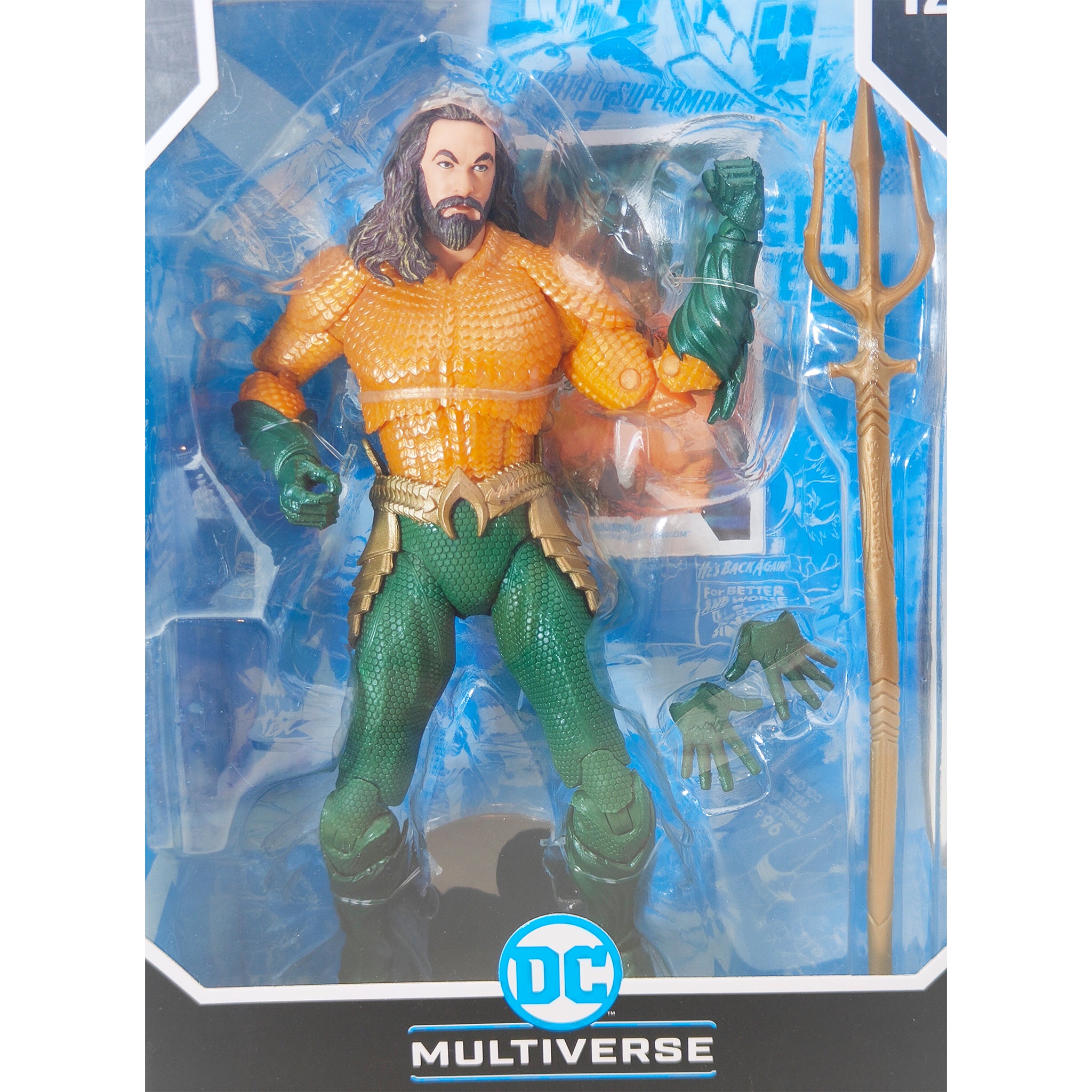 DC Multiverse Aquaman And The Lost Kingdom McFarlane Toys Action Figure 2023 18cm – DC Heroes, McFarlane Toys, 18 cm, 2023, pre-owned collector piece, Uncanny Collectibles Dublin Ireland