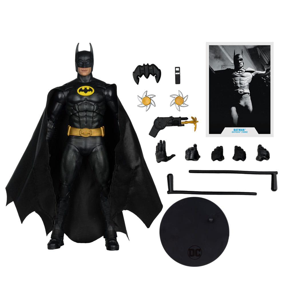 DC Multiverse Batman 1989 Michael Keaton 18 cm Action Figure – Batman, McFarlane Toys, 18 cm, 2025, brand new collector item, Uncanny Collectibles Dublin Ireland