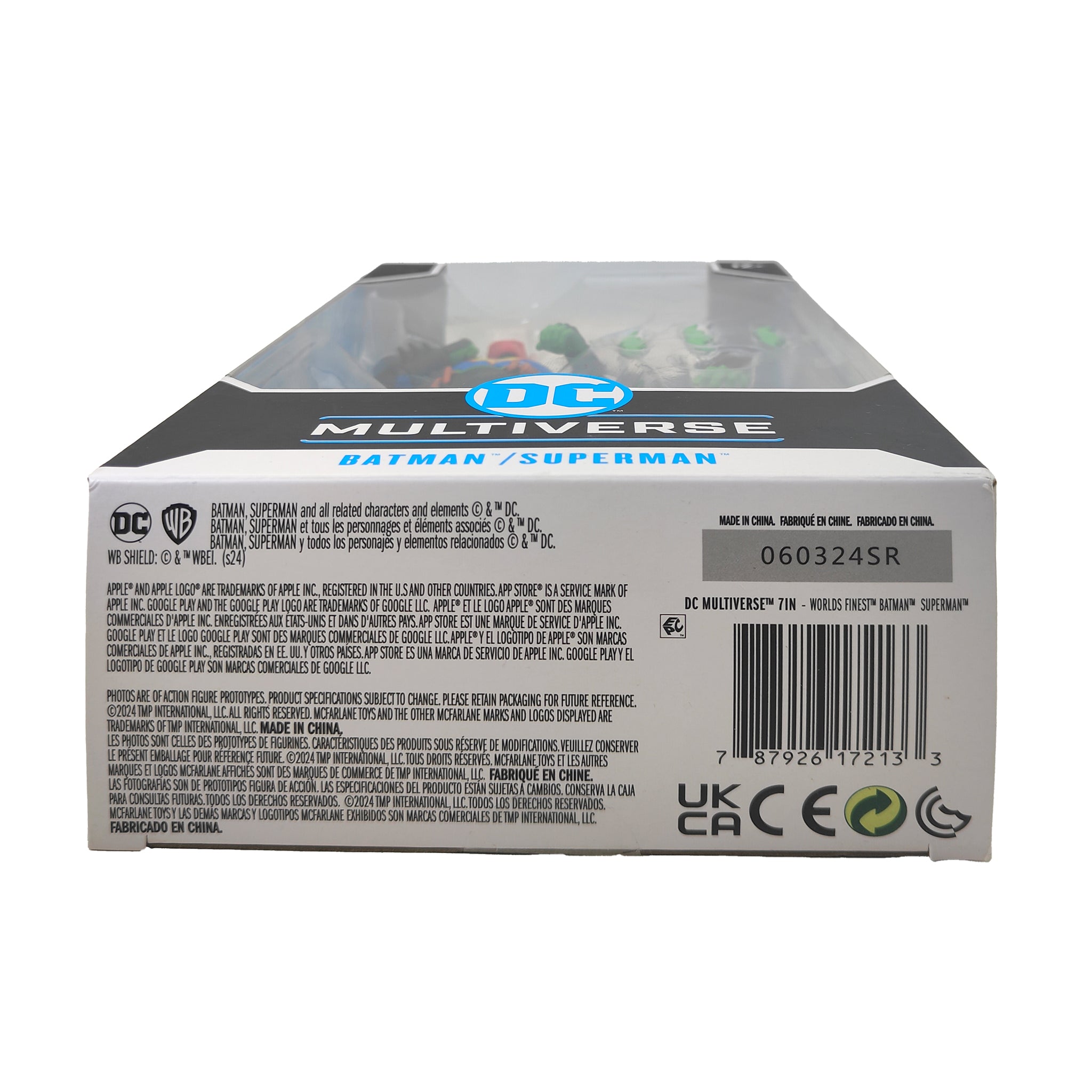 DC Multiverse Batman Superman Fusion Worlds Finest McFarlane Toys Action Figure 2024 18cm