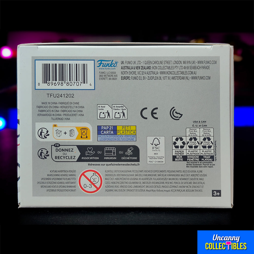 Funko POP Movies Art The Clown Terrifier Bloody #1592 Vinyl Figure – Terrifier, Funko, 9.5 cm, 2024, brand new collector item, Uncanny Collectibles Dublin Ireland