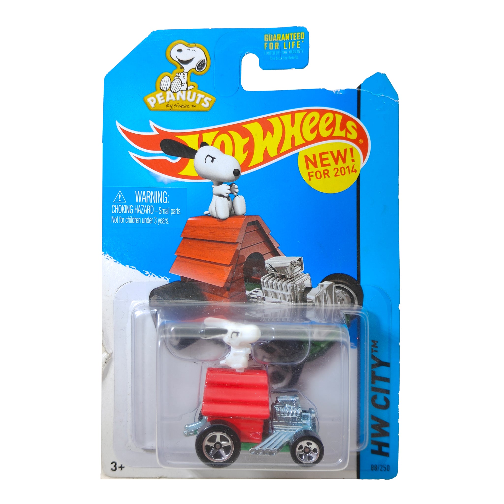 Voiture Miniature Hot Wheels Snoopy Doghouse 2025 - Échelle 1:64, Rouge, Die-cast, Neuve (malgré Catégorie Occasion)
