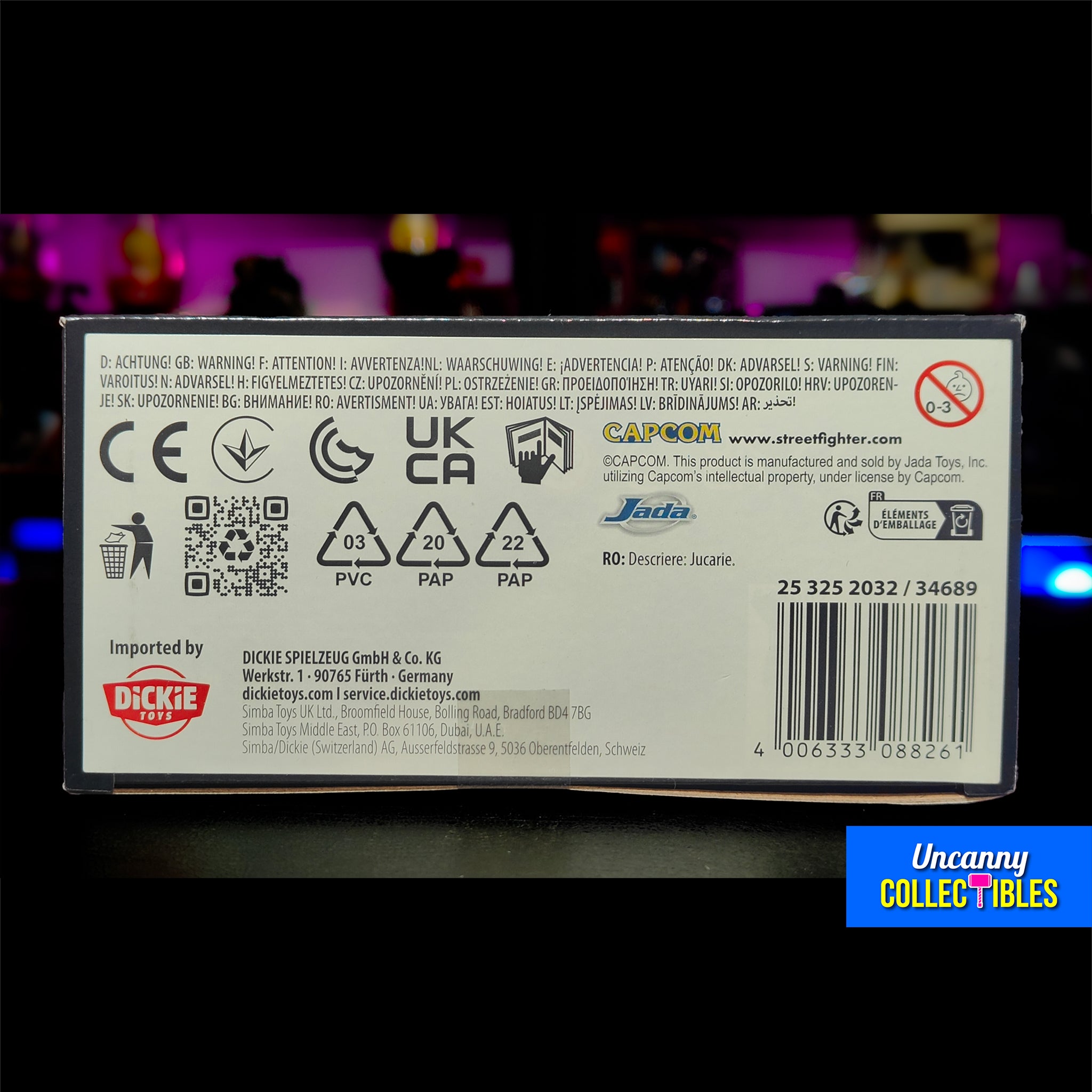 Jada Toys Ultra Street Fighter II The Final Challengers Guile 15 cm Action Figure – Street Fighter, Jada Toys, 15 cm, 2024, brand new collector item, Uncanny Collectibles Dublin Ireland