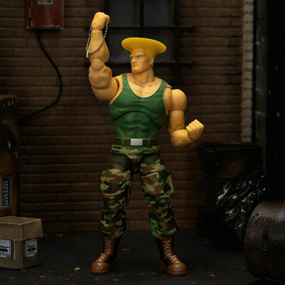 Jada Toys Ultra Street Fighter II The Final Challengers Guile 15 cm Action Figure – Street Fighter, Jada Toys, 15 cm, 2024, brand new collector item, Uncanny Collectibles Dublin Ireland