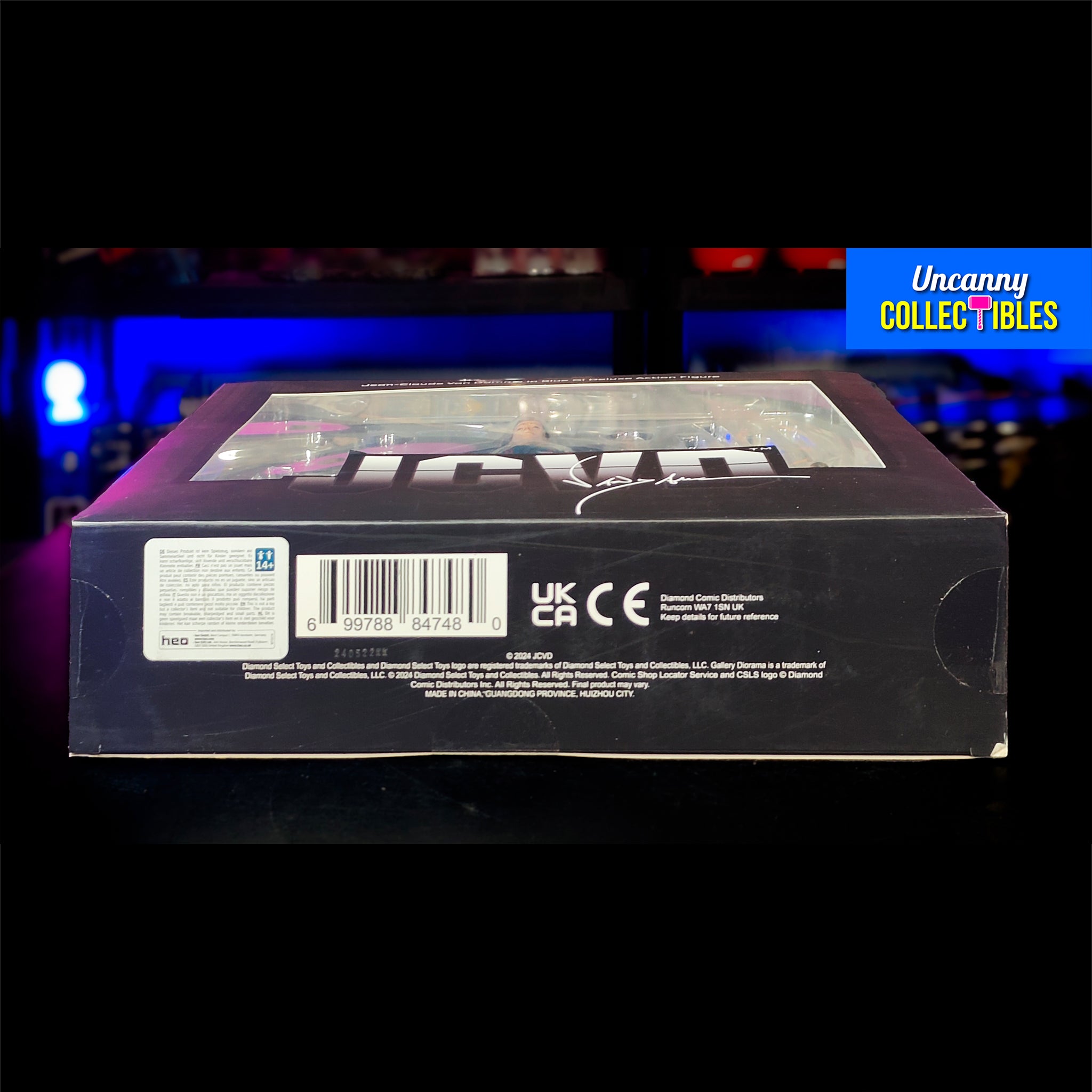 Buy Jean Claude Van Damme Diamond Select 18 Cm Action Figure Blue Gi Version collectible online at Uncanny Collectibles