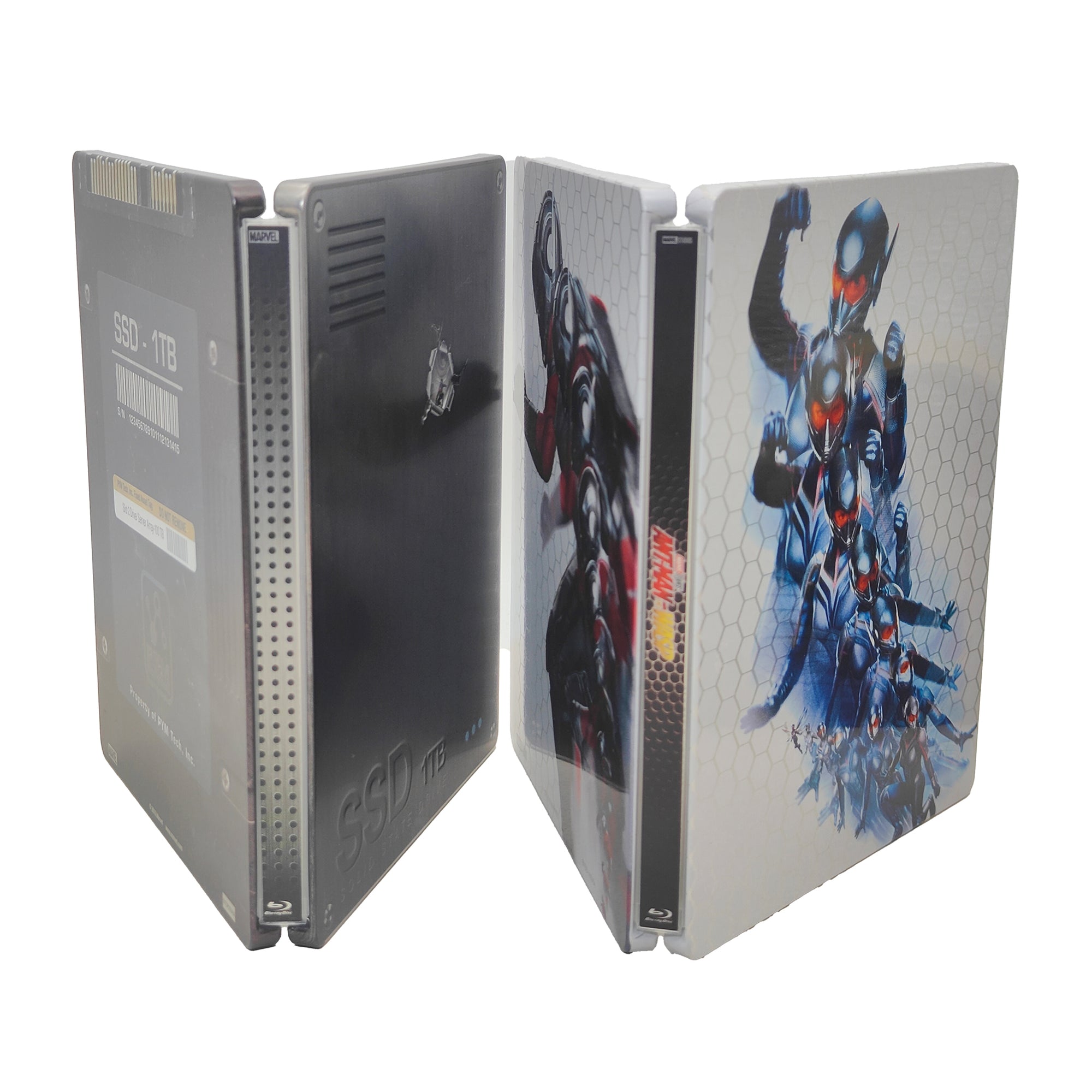 Marvel Ant Man & Ant Man And The Wasp Blu-ray Steelbook Bundle
