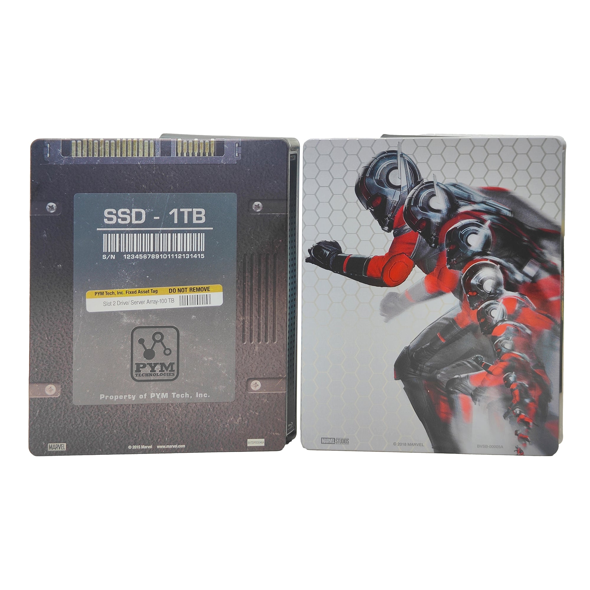 Marvel Ant Man & Ant Man And The Wasp Blu-ray Steelbook Bundle