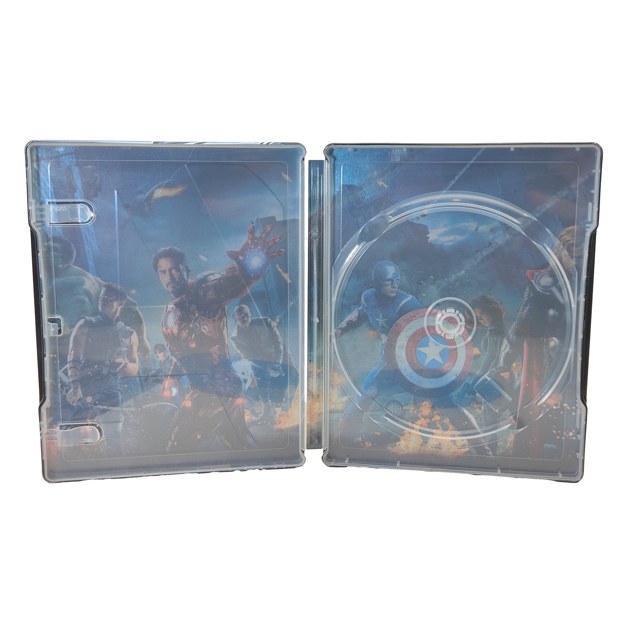 Marvel Avengers Assemble Age Of Ultron Infinity War Blu-ray Steelbook Bundle