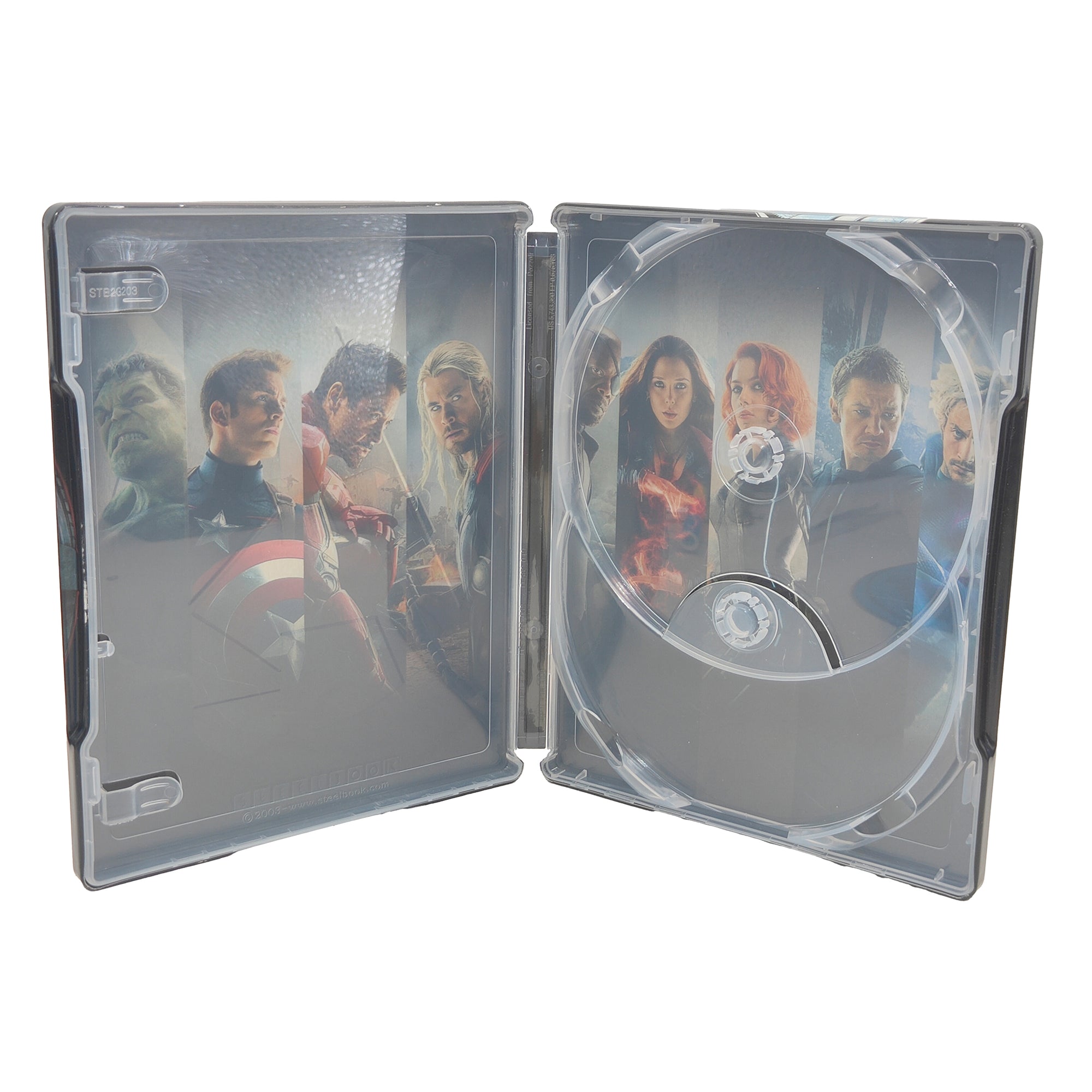 Marvel Avengers Assemble Age Of Ultron Infinity War Blu-ray Steelbook Bundle