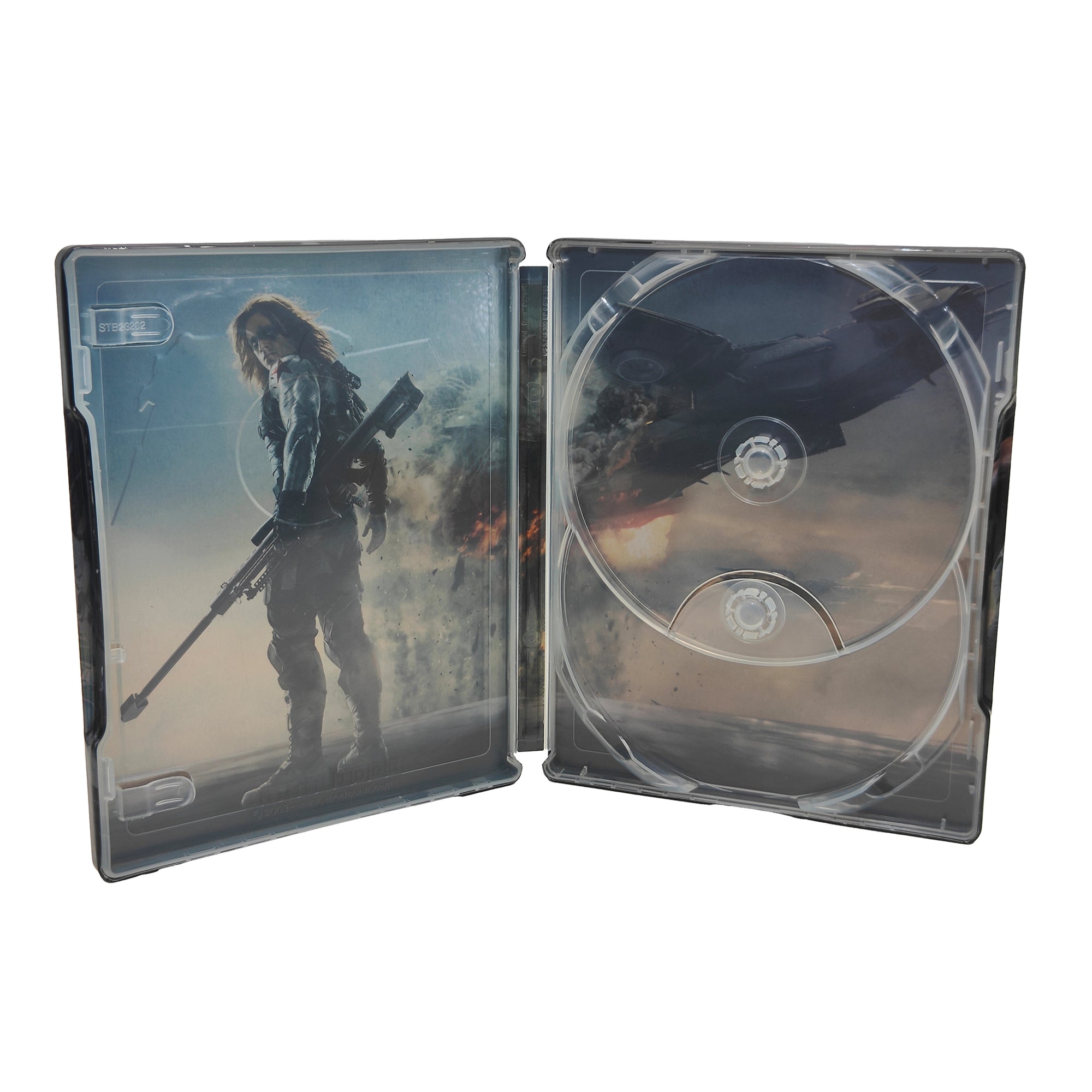 Marvel Captain America Winter Solder & Civil War Blu-ray Steelbook Bundle