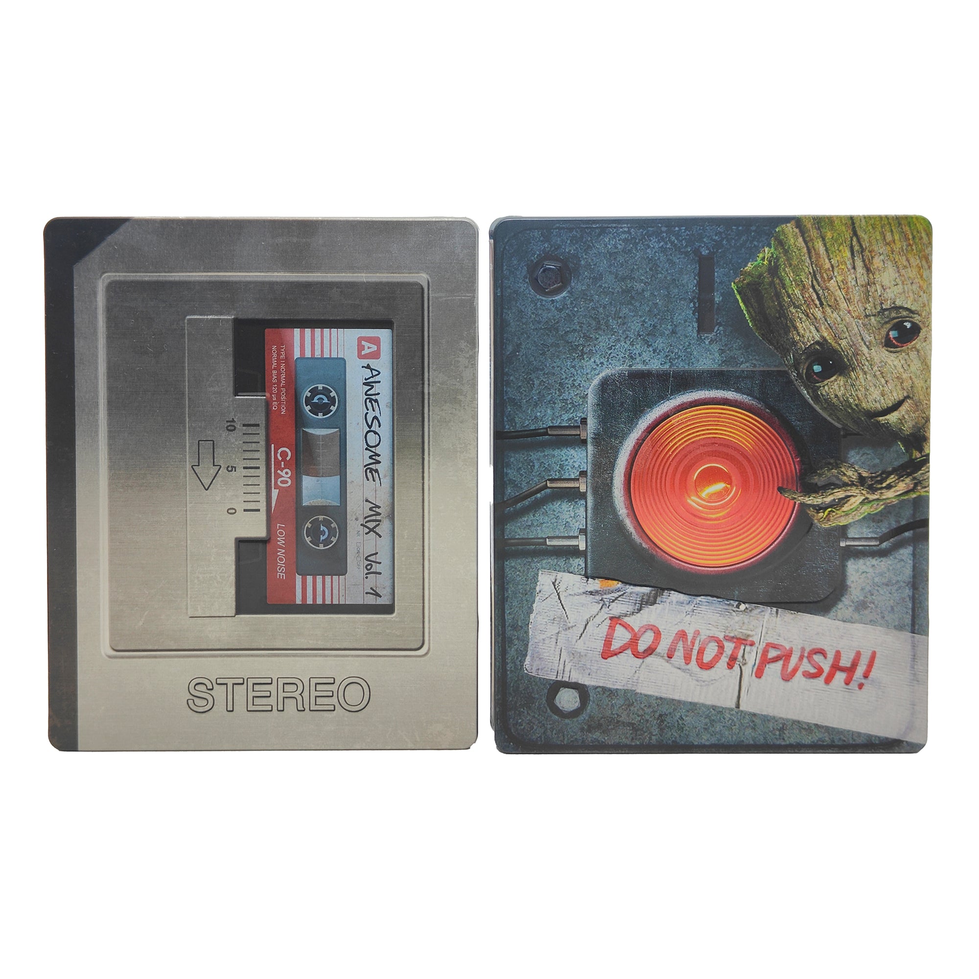 Marvel Guardians Of The Galaxy Vol 1 & Vol 2 Blu-ray Steelbook Bundle