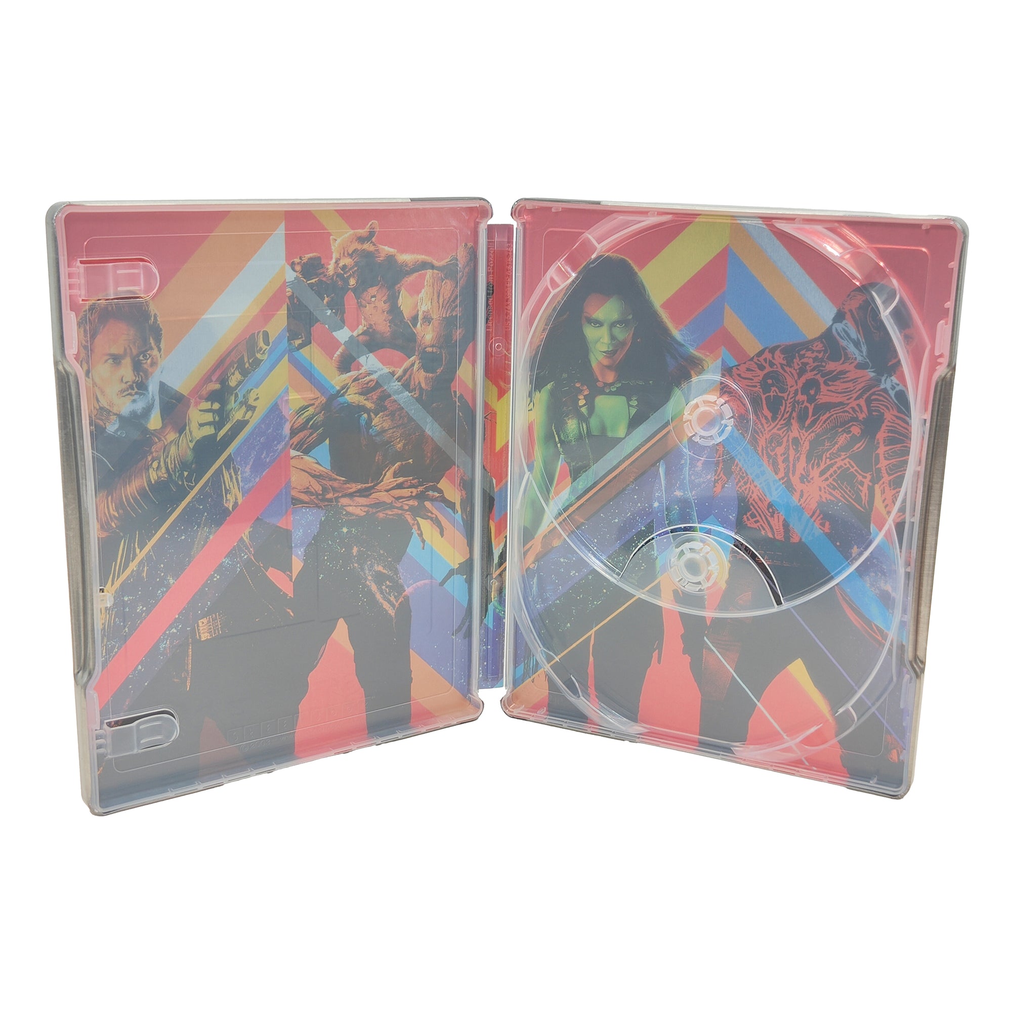 Marvel Guardians Of The Galaxy Vol 1 & Vol 2 Blu-ray Steelbook Bundle