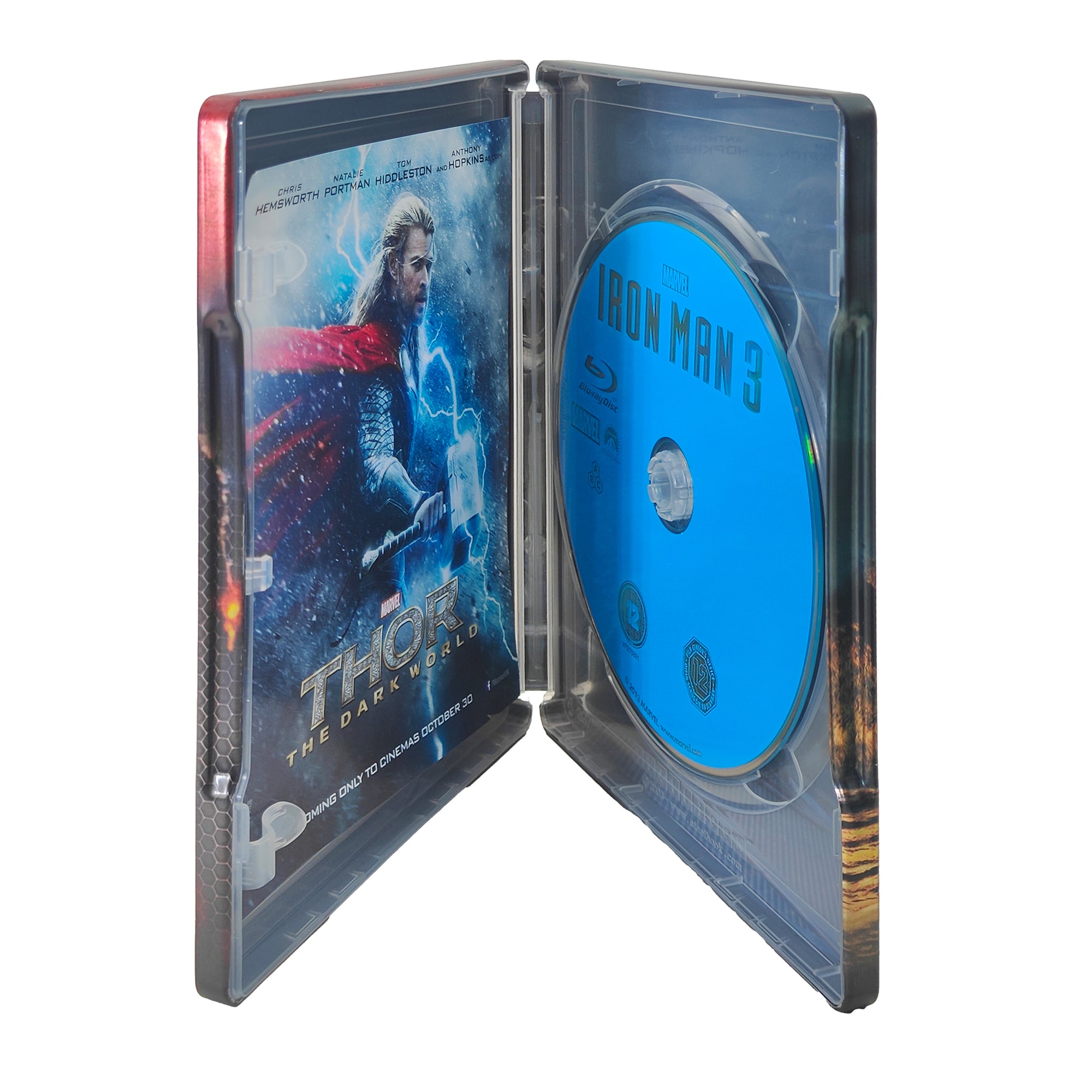 Marvel Iron Man 3 Blu-ray Steelbook Zavvi Exclusive