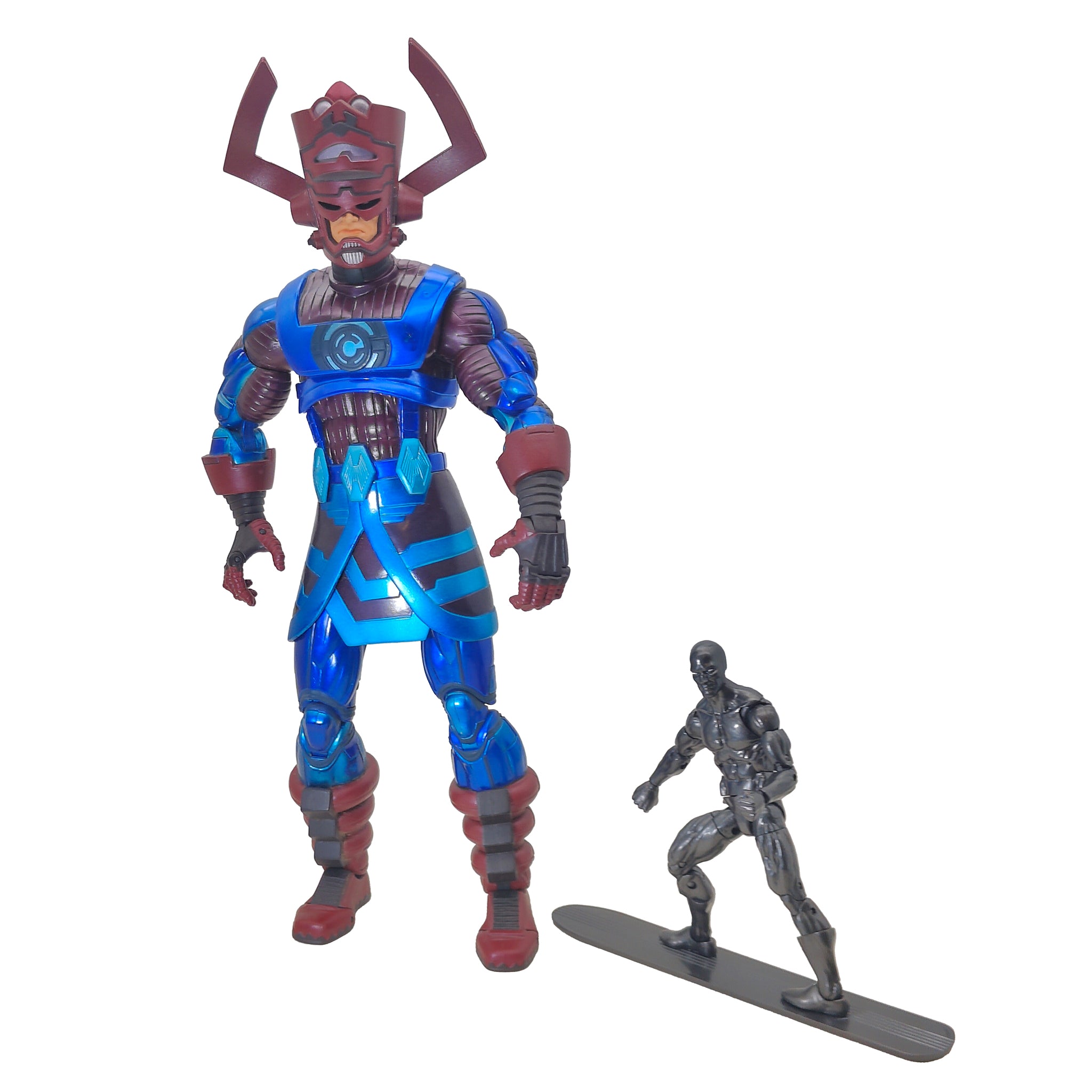 Marvel Legends Galactus Build-A-Figure Complete with Silver Surfer Toy Biz 2005 40cm – Fantastic Four, Toy Biz, 40 cm, 2005, pre-owned collector piece, Uncanny Collectibles Dublin Ireland