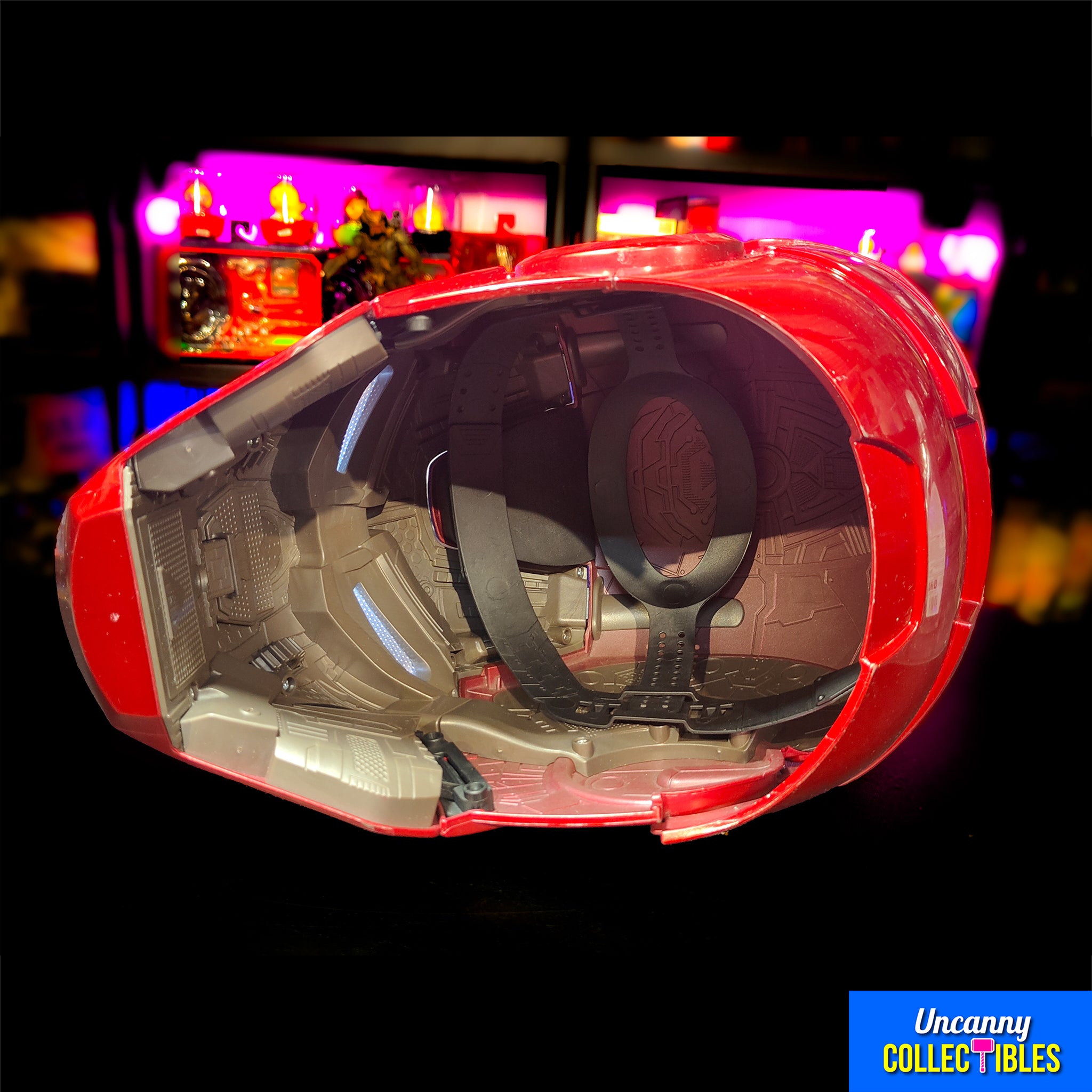 Marvel Legends Iron Man Electronic Helmet Hasbro 2019 – Avengers, Hasbro, 35 cm, 2019, pre-owned collector piece, Uncanny Collectibles Dublin Ireland