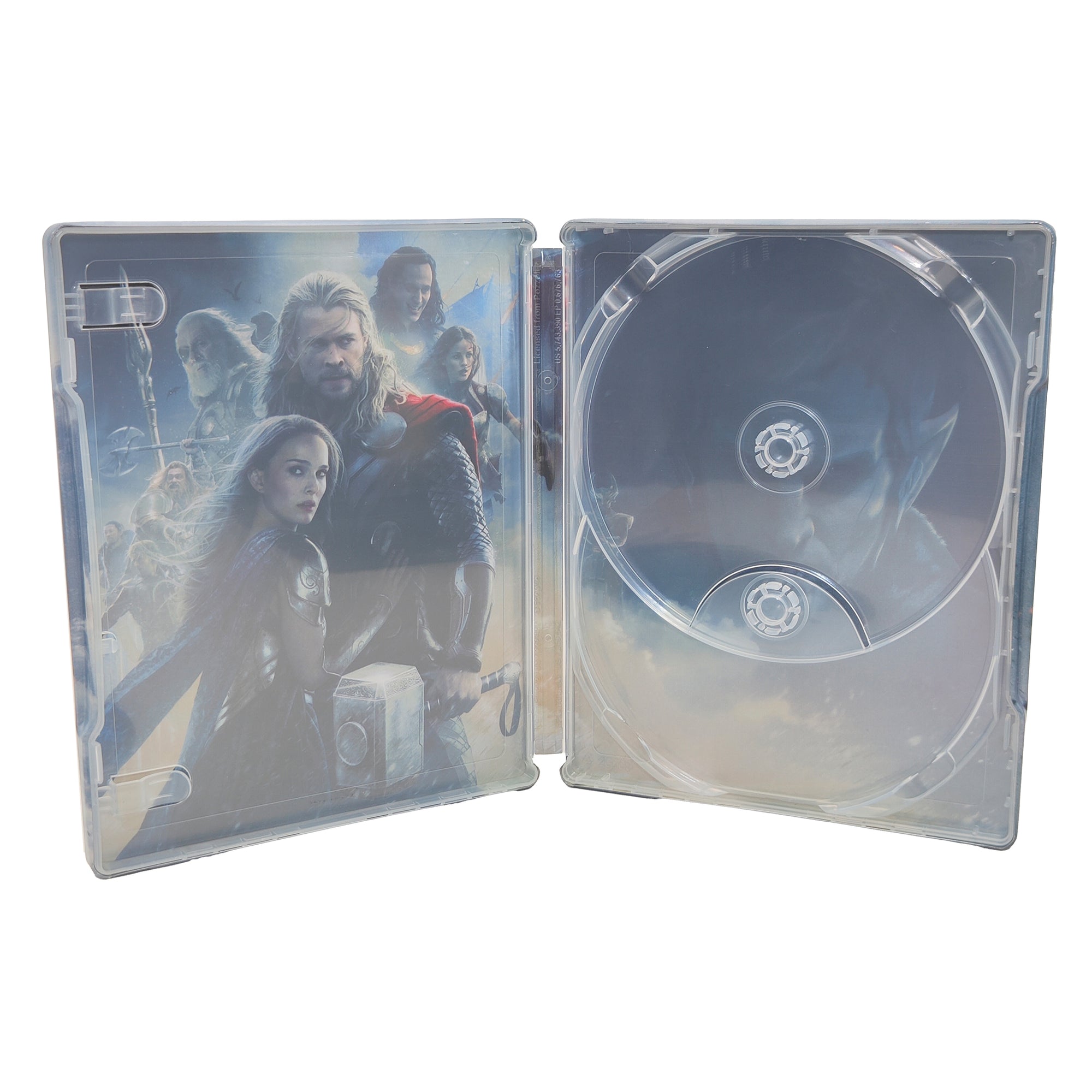 Marvel Thor The Dark World & Thor Ragnarok Blu-ray Steelbook Bundle
