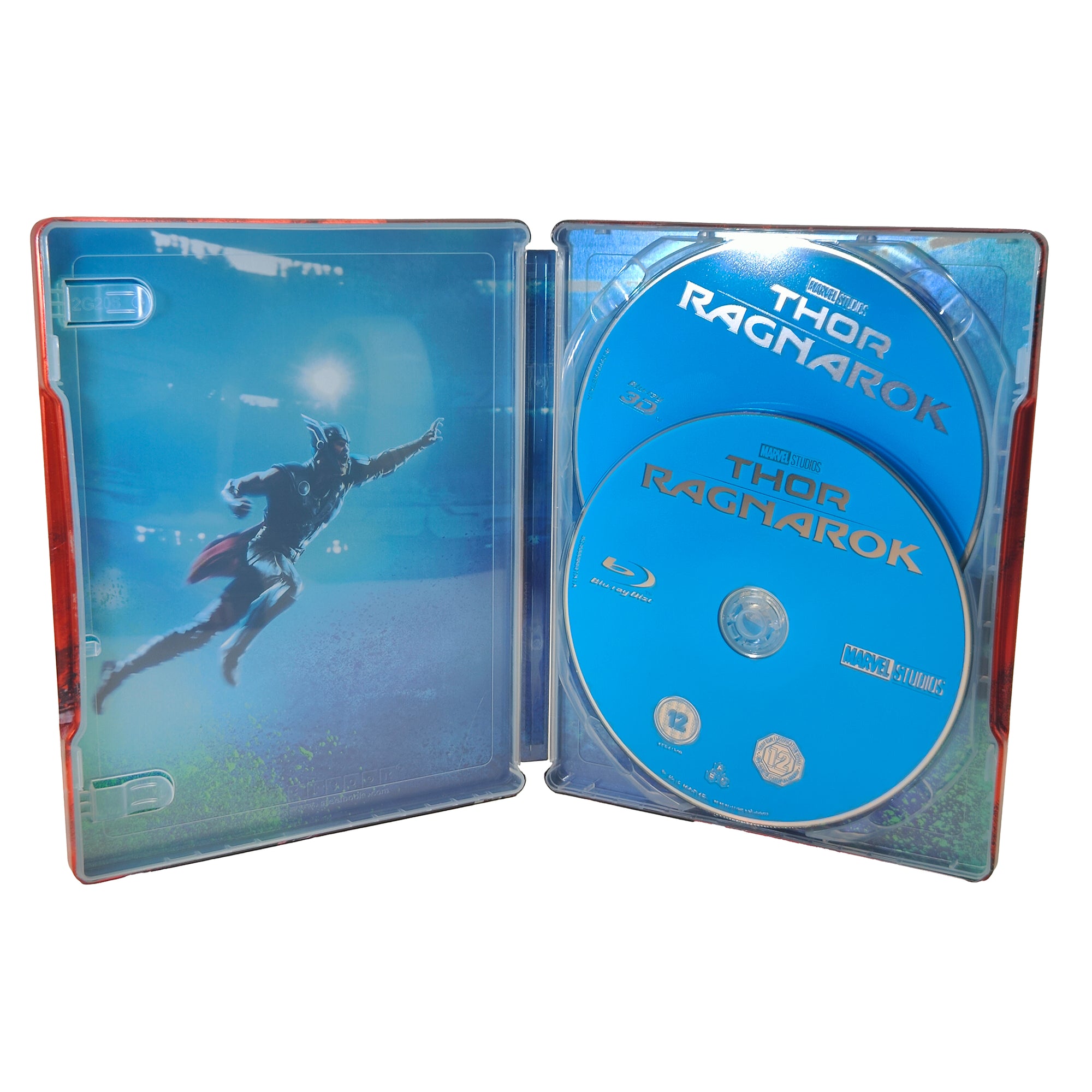 Marvel Thor The Dark World & Thor Ragnarok Blu-ray Steelbook Bundle