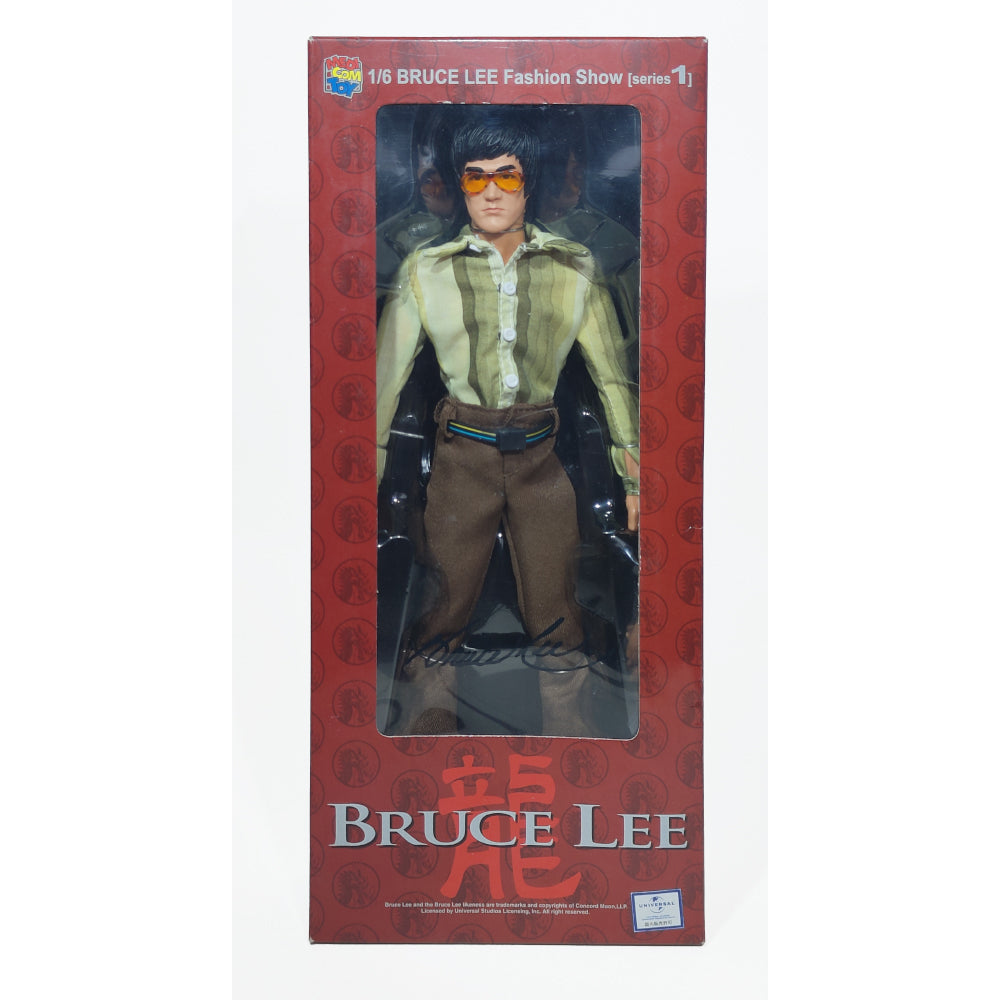 その他 MEDICOMTOY BRUCE LEE fatshion show BRUCE LEE 1/6 Fashion Show Figure Purple Shirt Medicom Toy JAPAN