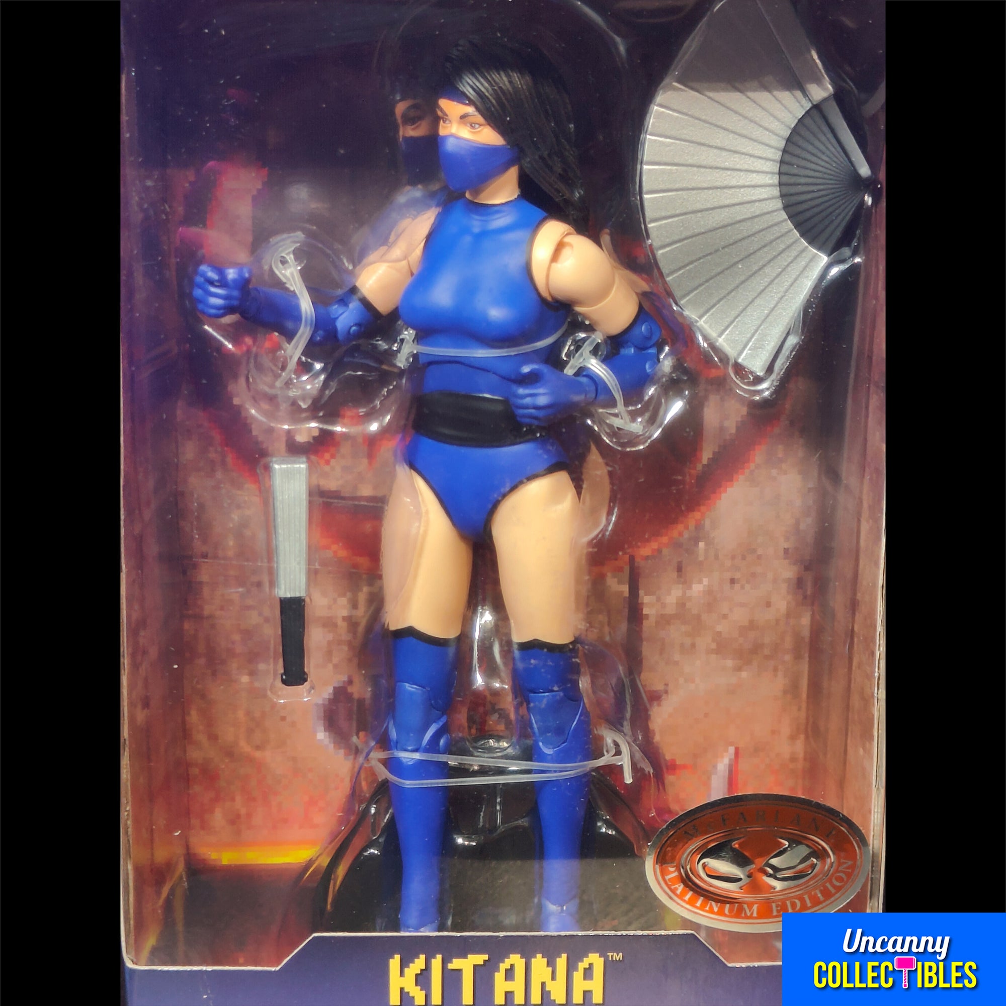 Mortal Kombat Klassic Kitana McFarlane Toys Red Platinum Edtion Action Figure 2025 18cm