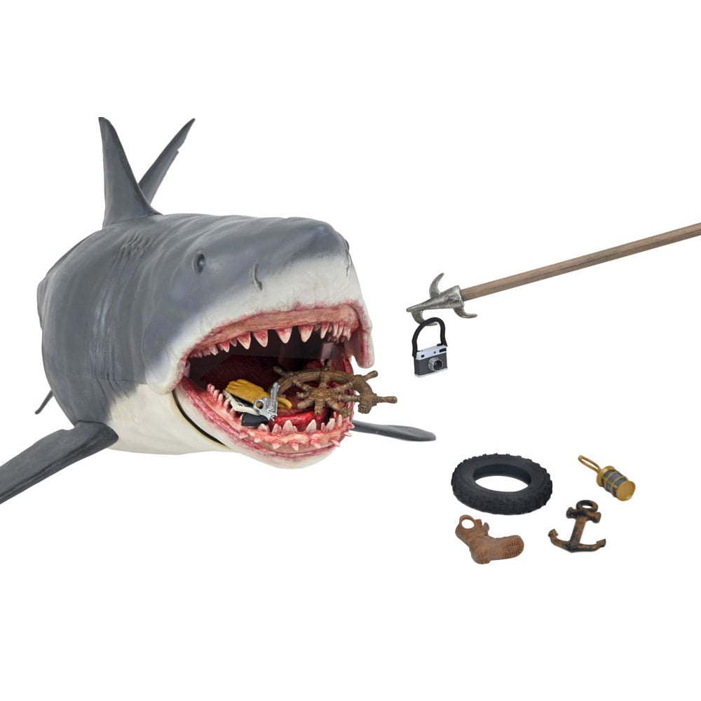 NECA Jaws The Game Shark Figure 50th Anniversary 30 cm – Jaws, NECA, 30 cm, 2025, brand new collector item, Uncanny Collectibles Dublin Ireland