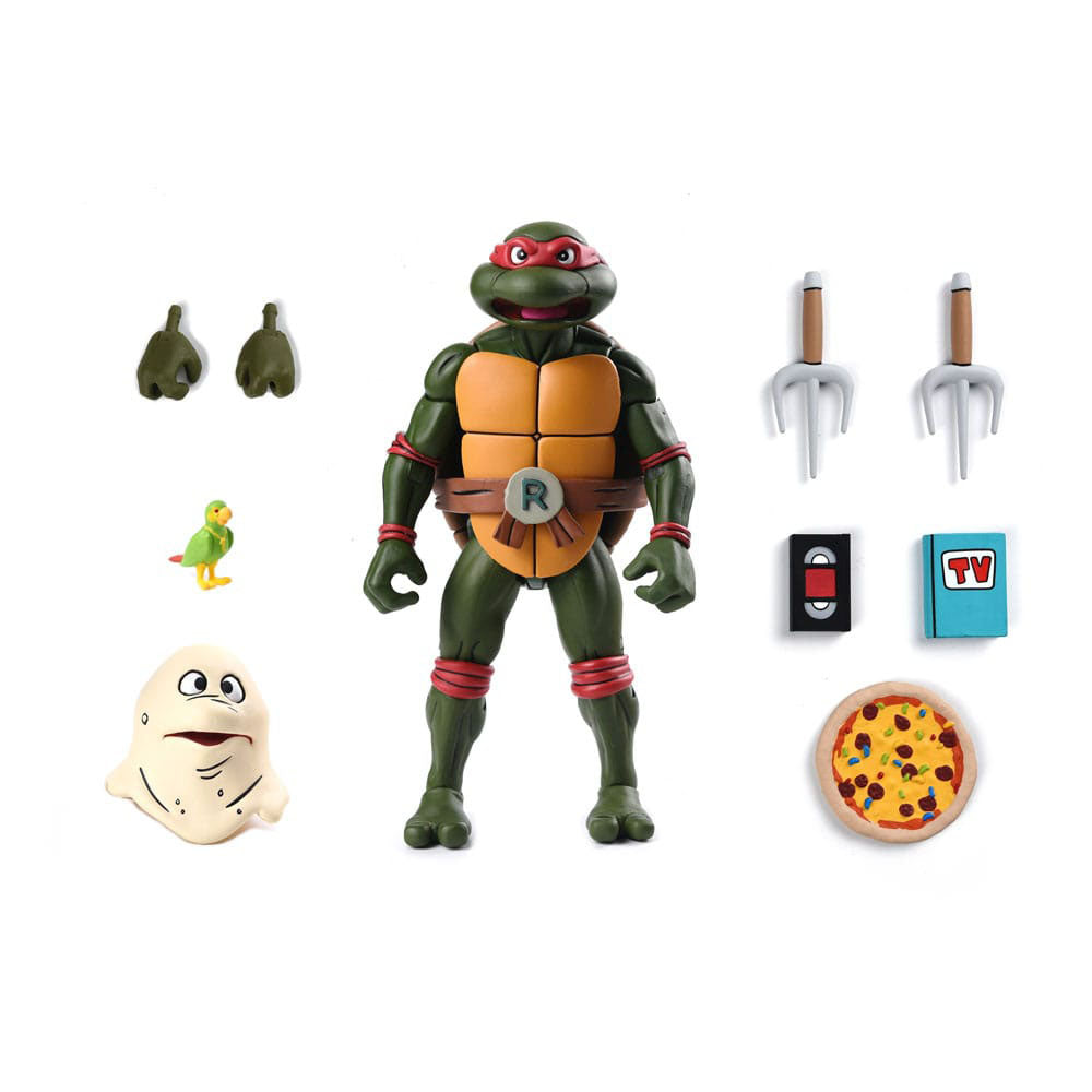 NECA TMNTピザクラブ タートルズ ラファエロ NECA Teenage Mutant Ninja Turtles Raphael Ultimate Pizza Club VHS