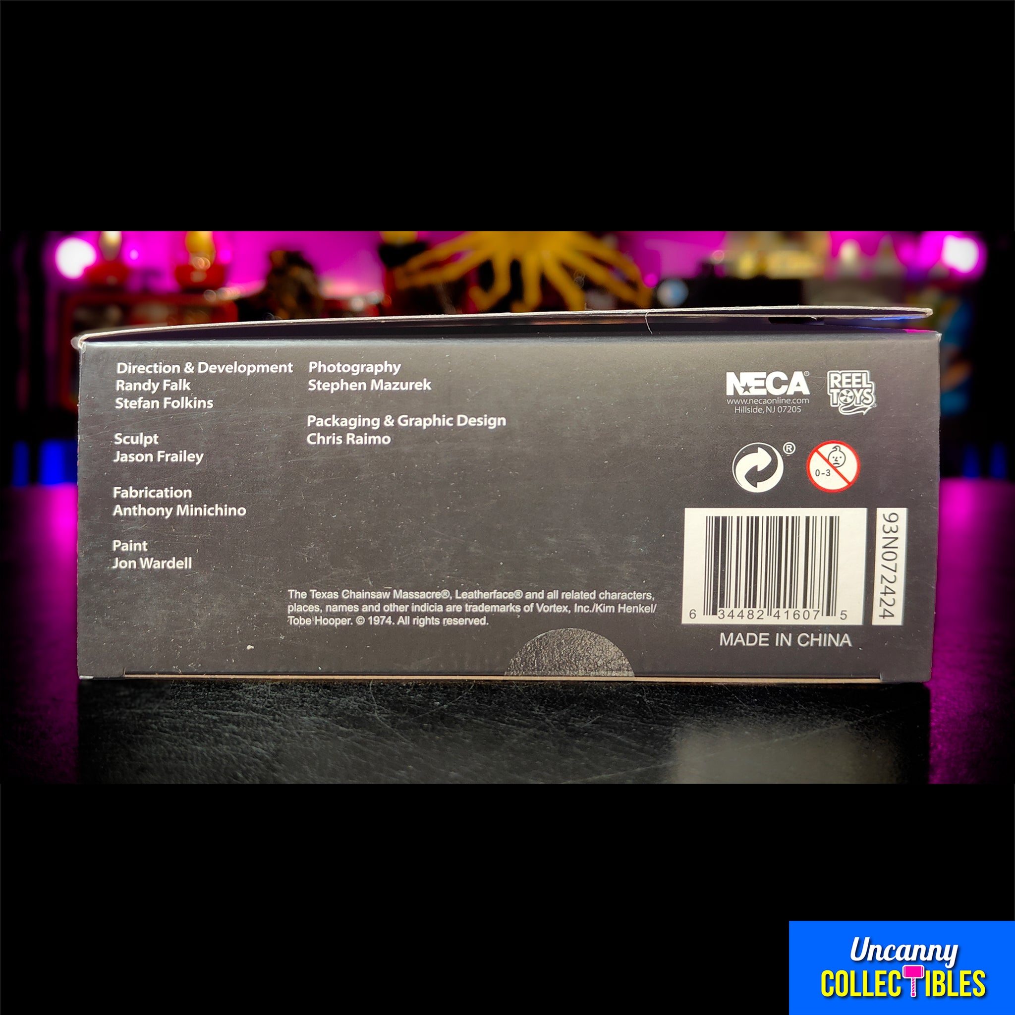 NECA Texas Chainsaw Massacre Leatherface 50th Anniversary Clothed Action Figure 20 cm – Texas Chainsaw Massacre, NECA, 20 cm, 2024, brand new collector item, Uncanny Collectibles Dublin Ireland