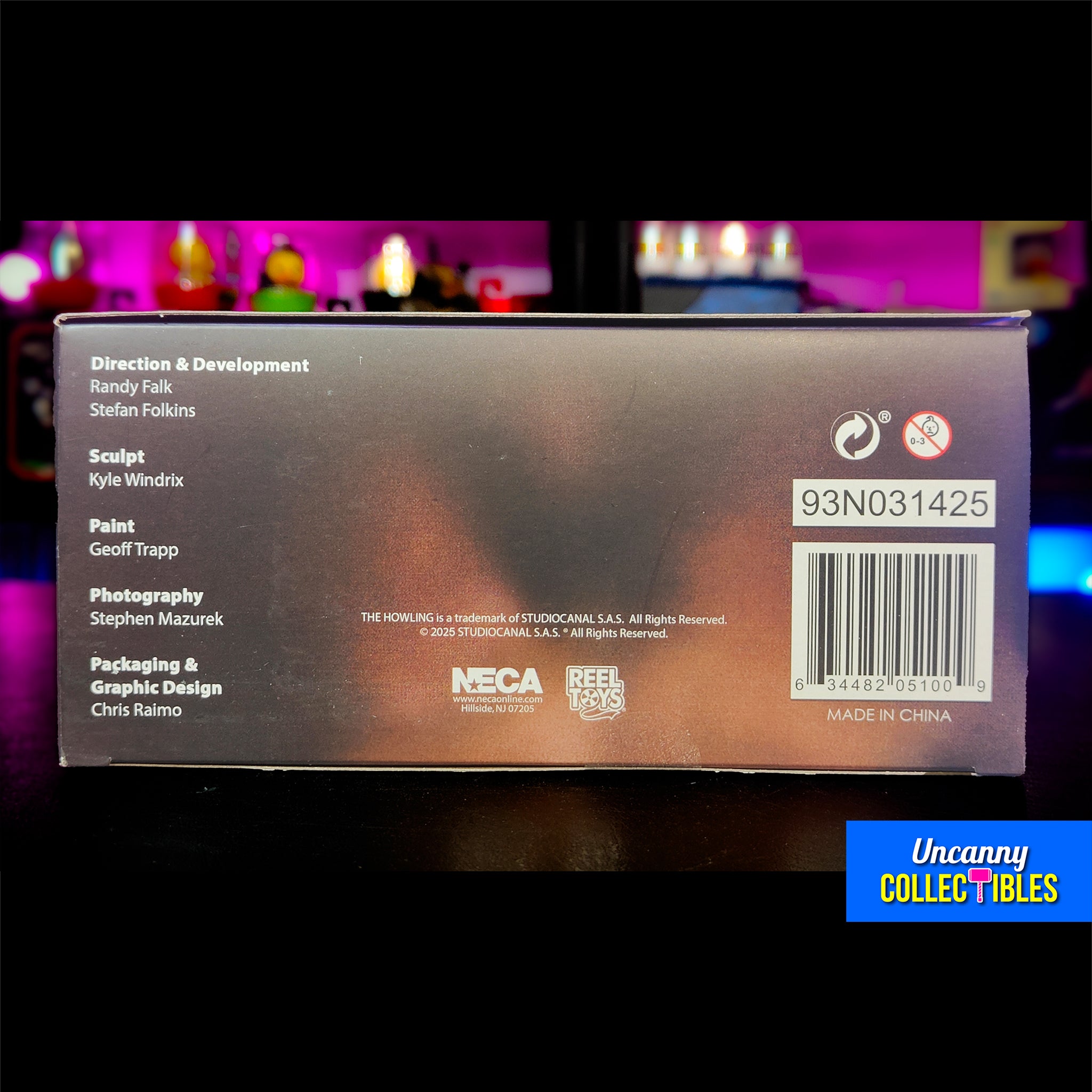 NECA The Howling Ultimate Werewolf Action Figure 2025 23cm – Horror, NECA, 15 cm, 2025, brand new collector item, Uncanny Collectibles Dublin Ireland