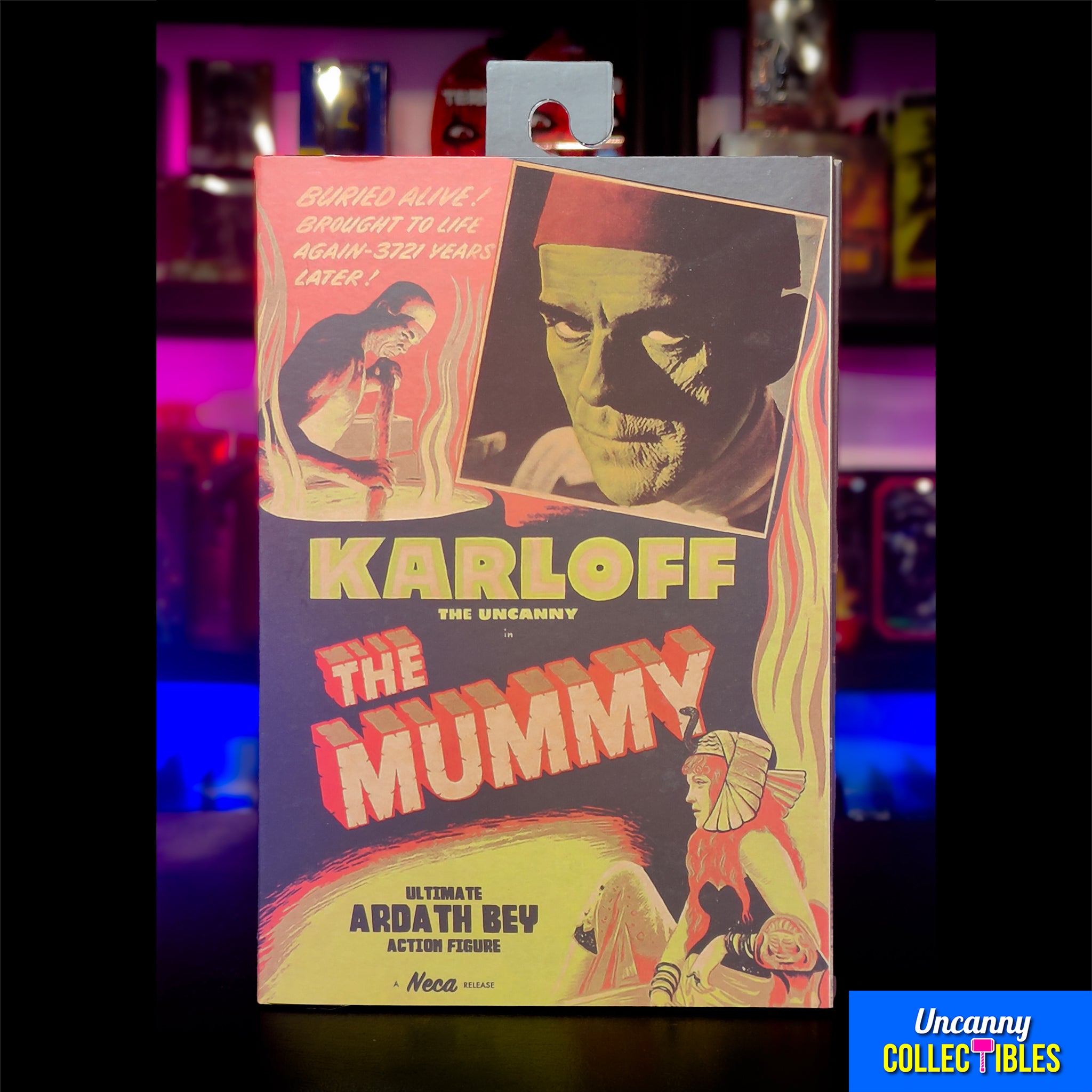 NECA Universal Monsters Ultimate Ardath Bey The Mummy Action Figure 18 cm – Universal Monsters, NECA, 18 cm, 2025, brand new collector item, Uncanny Collectibles Dublin Ireland