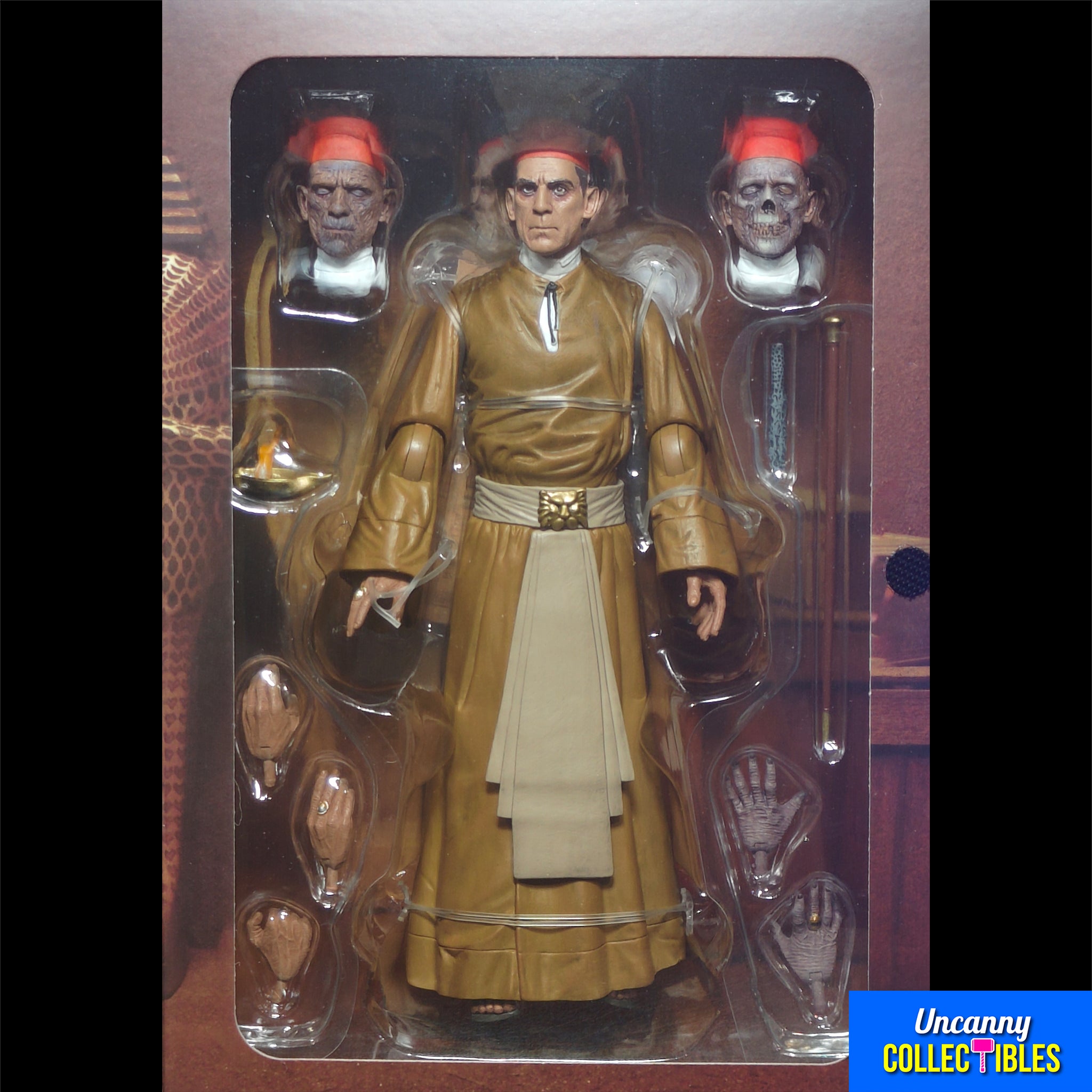 NECA Universal Monsters Ultimate Ardath Bey The Mummy Action Figure 18 cm – Universal Monsters, NECA, 18 cm, 2025, brand new collector item, Uncanny Collectibles Dublin Ireland
