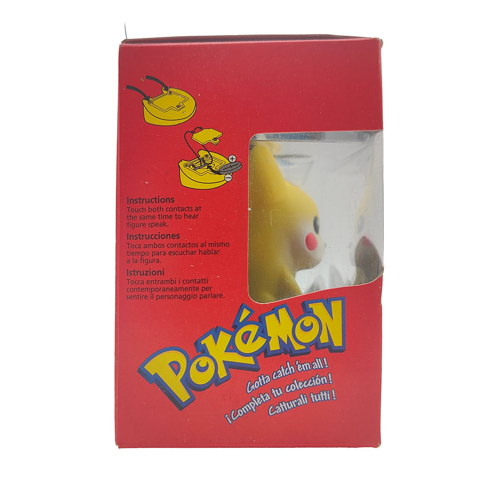 Pokemon Pikachu #25 Hasbro Action Figure With Electronic Voice and Light Up Cheeks 1999 – Pokemon, Hasbro, 8 cm, 1999, pre-owned collector piece, Uncanny Collectibles Dublin Ireland