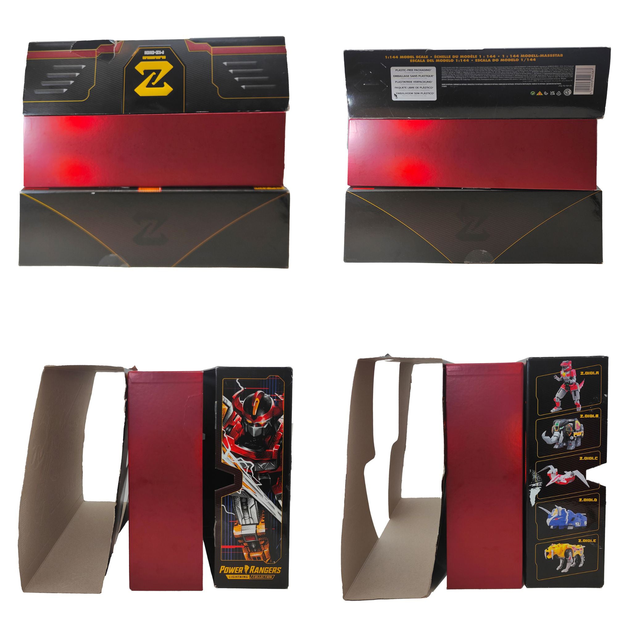 Power Rangers Lightning Collection Zord Ascension Project Mighty Morphin Dino Megazord Figure 2022 30cm – Power Rangers, Hasbro, 30 cm, 2022, pre-owned collector piece, Uncanny Collectibles Dublin Ireland