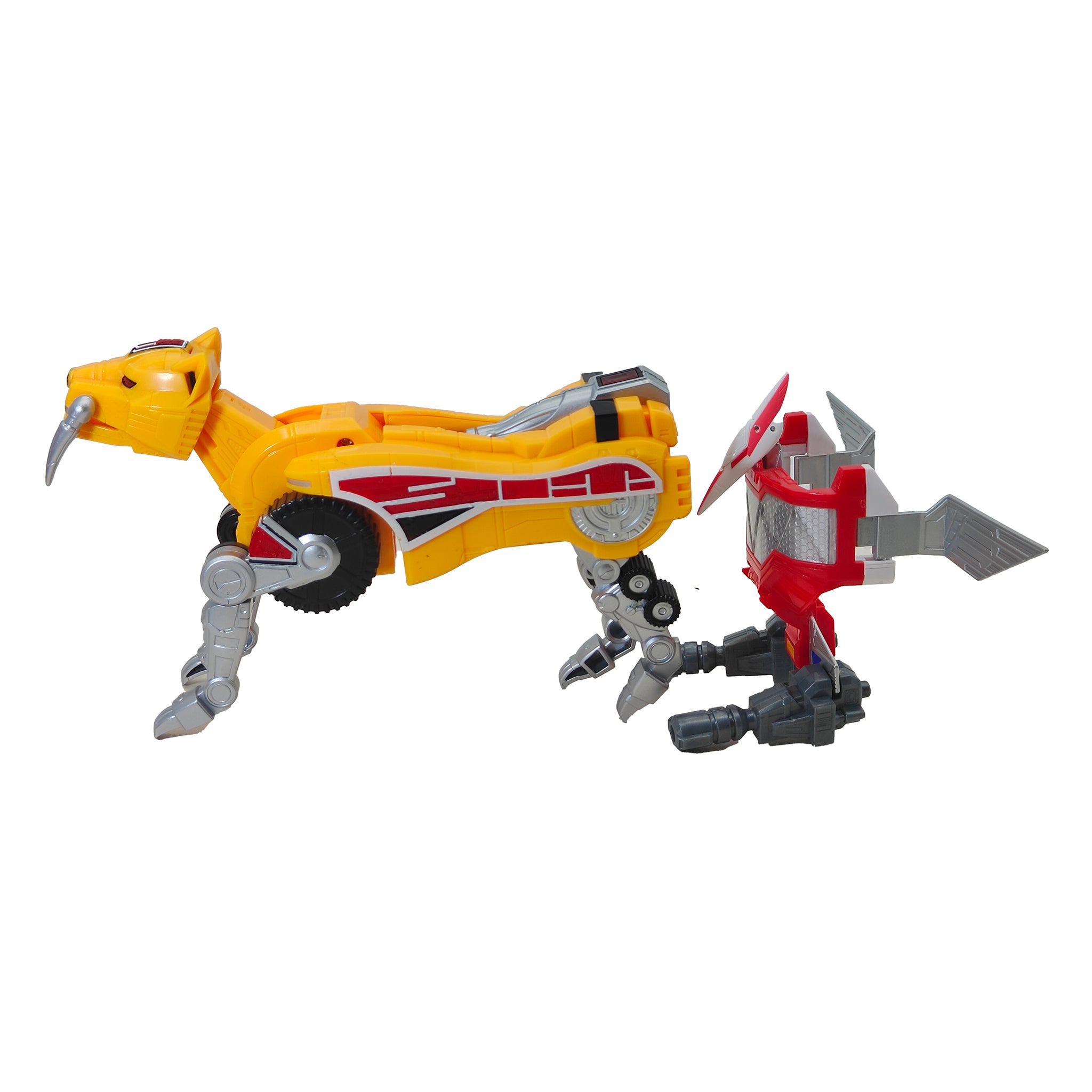 Power Rangers Lightning Collection Zord Ascension Project Mighty Morphin Dino Megazord Figure 2022 30cm – Power Rangers, Hasbro, 30 cm, 2022, pre-owned collector piece, Uncanny Collectibles Dublin Ireland