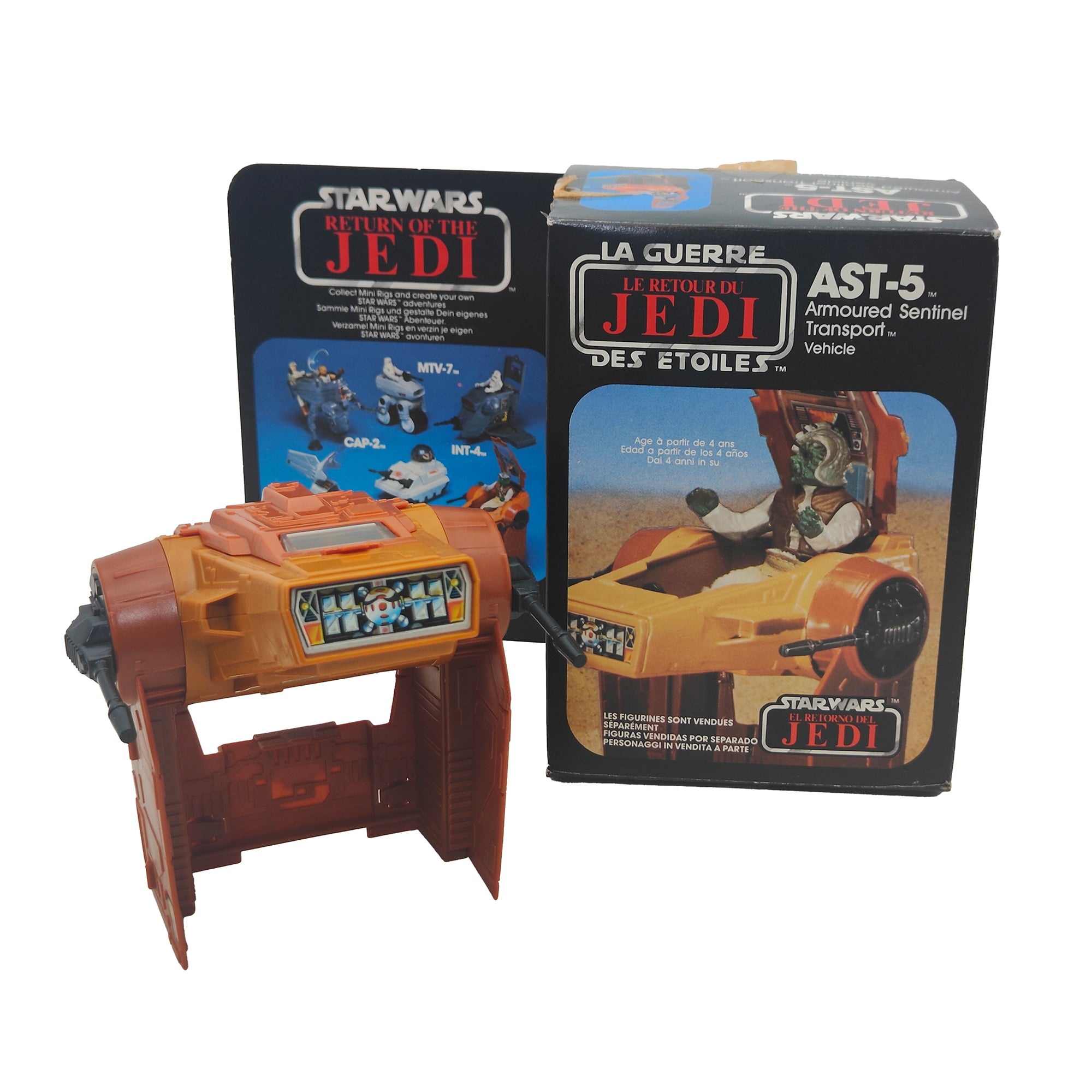 Star Wars ROTJ AST 5 Armored Sentinel Transport Vehicle 3.75 Inch Scale Palitoy 1983