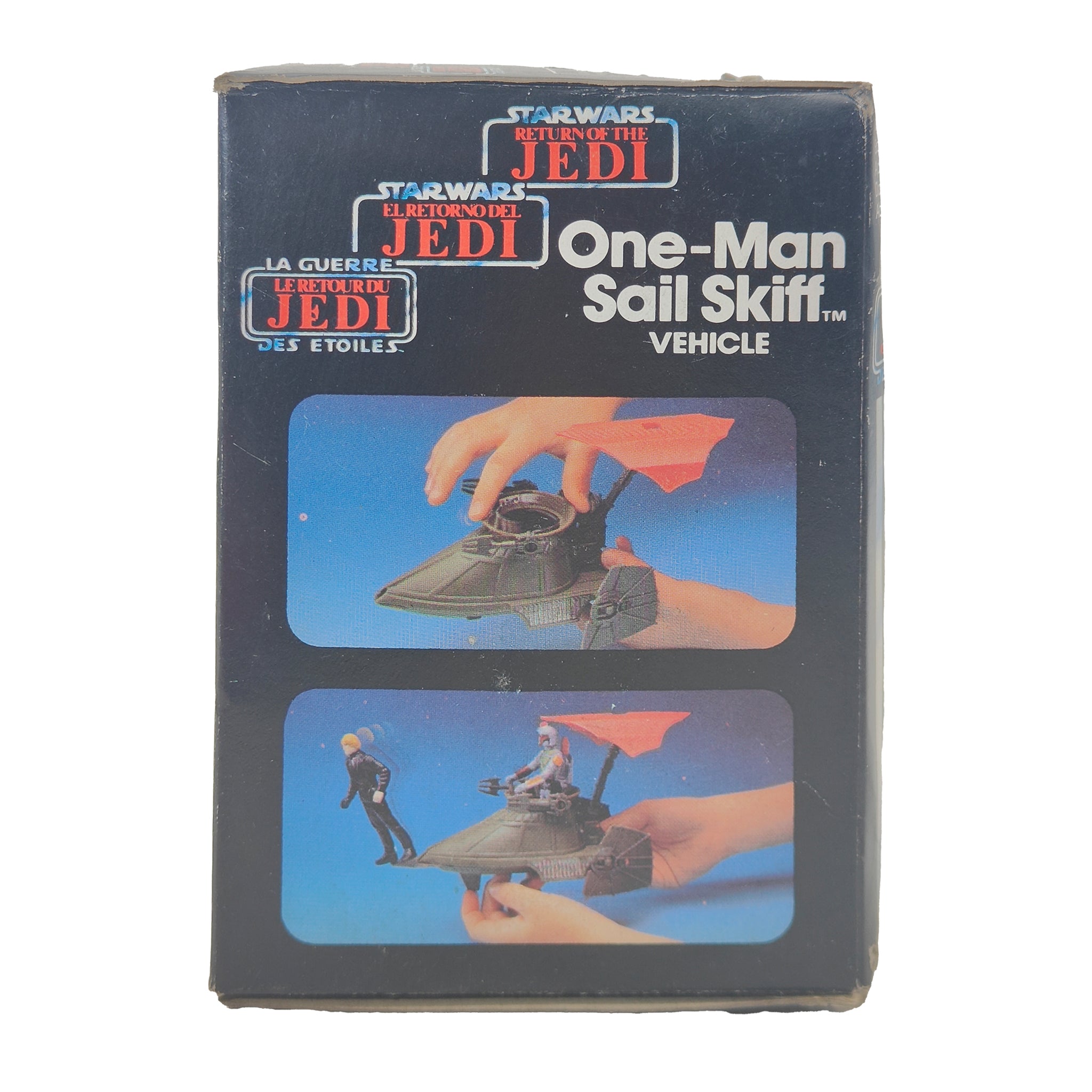 Star Wars ROTJ One Man Sail Skill Vehicle 3.75 Inch Scale Palitoy 1984 Damaged – Star Wars, Palitoy, 9.5 cm, 1984, pre-owned collector piece, Uncanny Collectibles Dublin Ireland