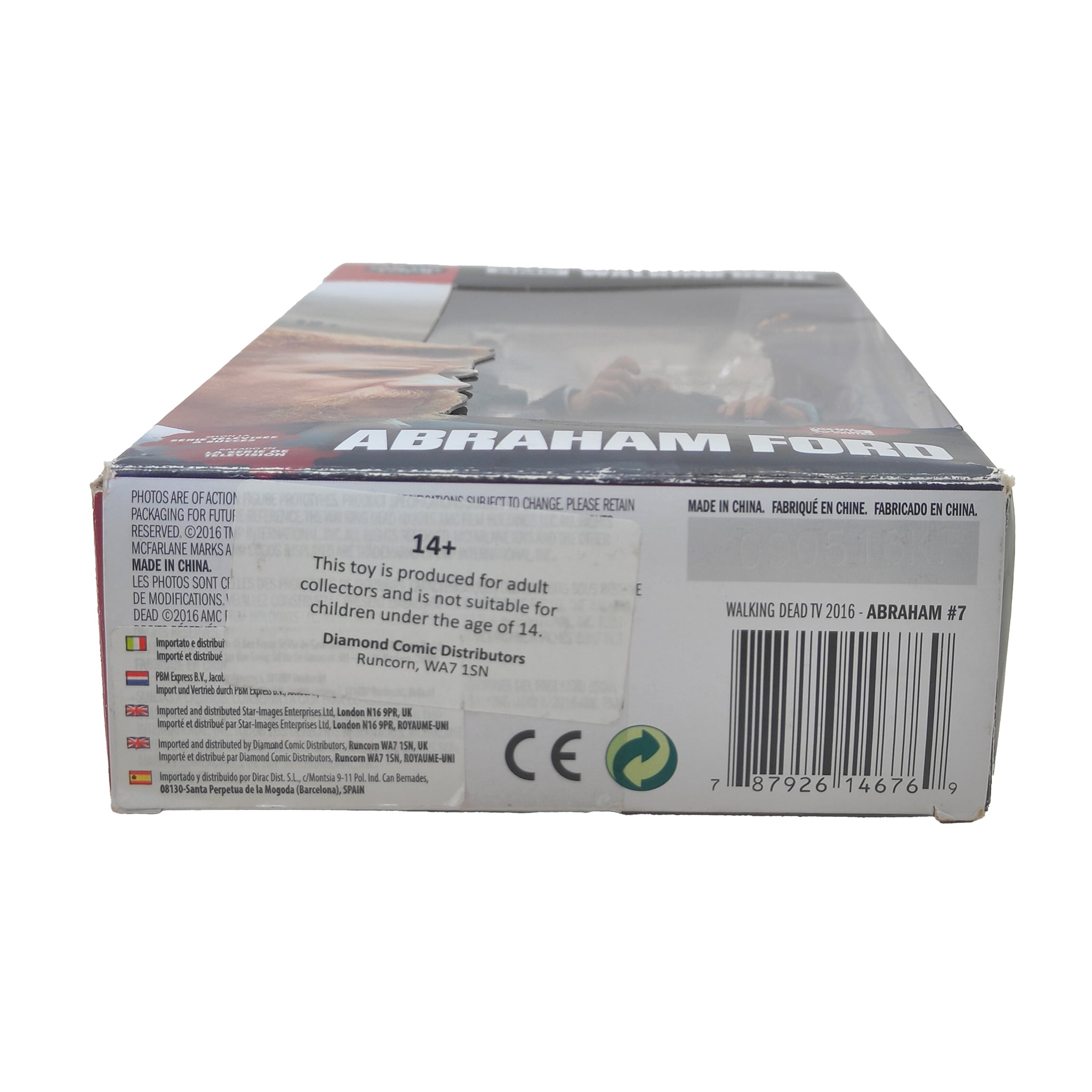 The Walking Dead Abraham Ford McFarlane Toys Color Tops Action Figure 2016 18cm