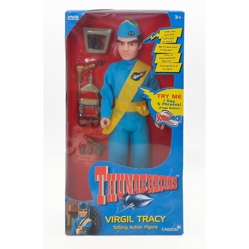 Thunderbirds Virgil Tracy 30 cm Talking Action Figure 1999 Vivid
