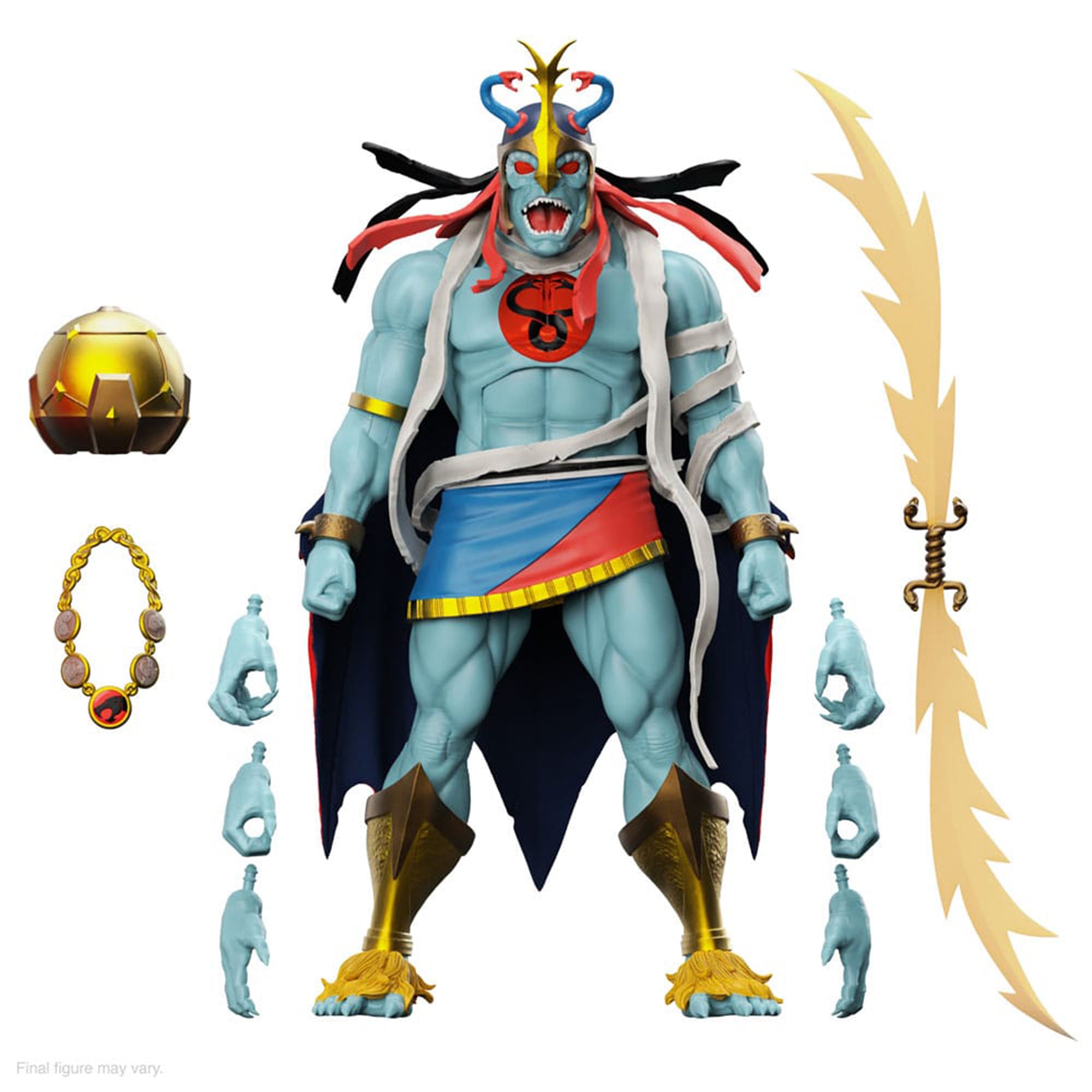 Thundercats Ultimates Mumm Ra the Ever Living LED Eyes  Action Figure Super7 2025 20cm