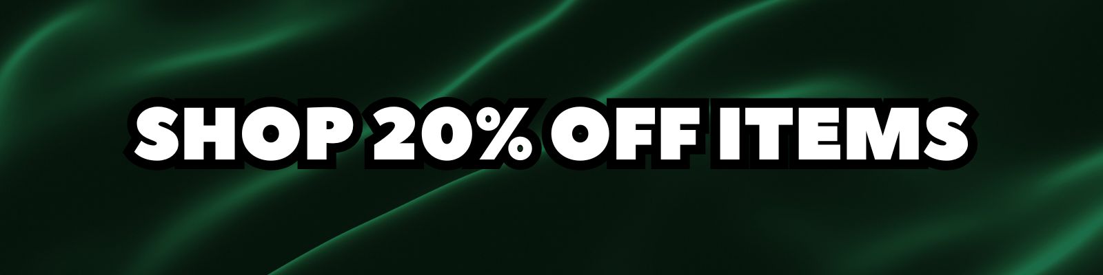 Black Friday 20% Off