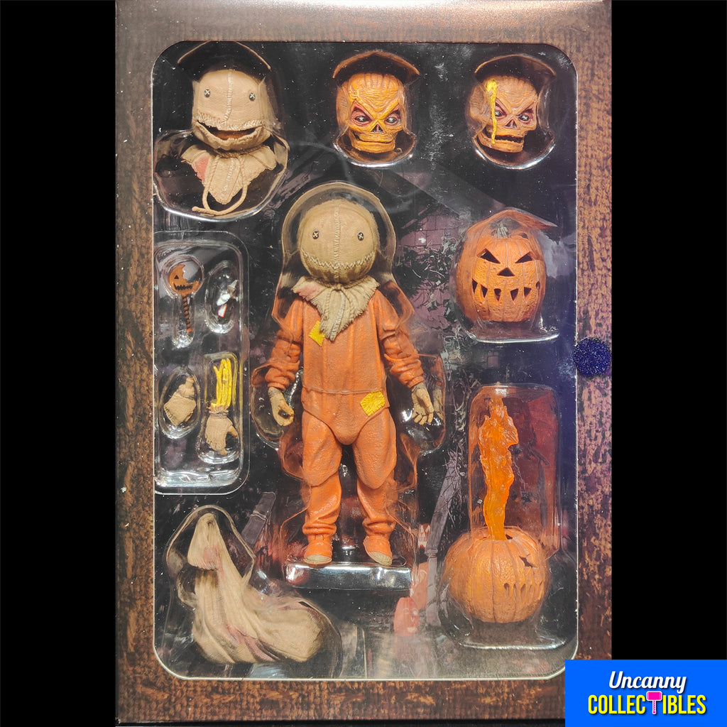 NECA Trick R Treat Ultimate Sam Action Figure 15cm – Horror, NECA, 15 cm, 2021, brand new collector item, Uncanny Collectibles Dublin Ireland