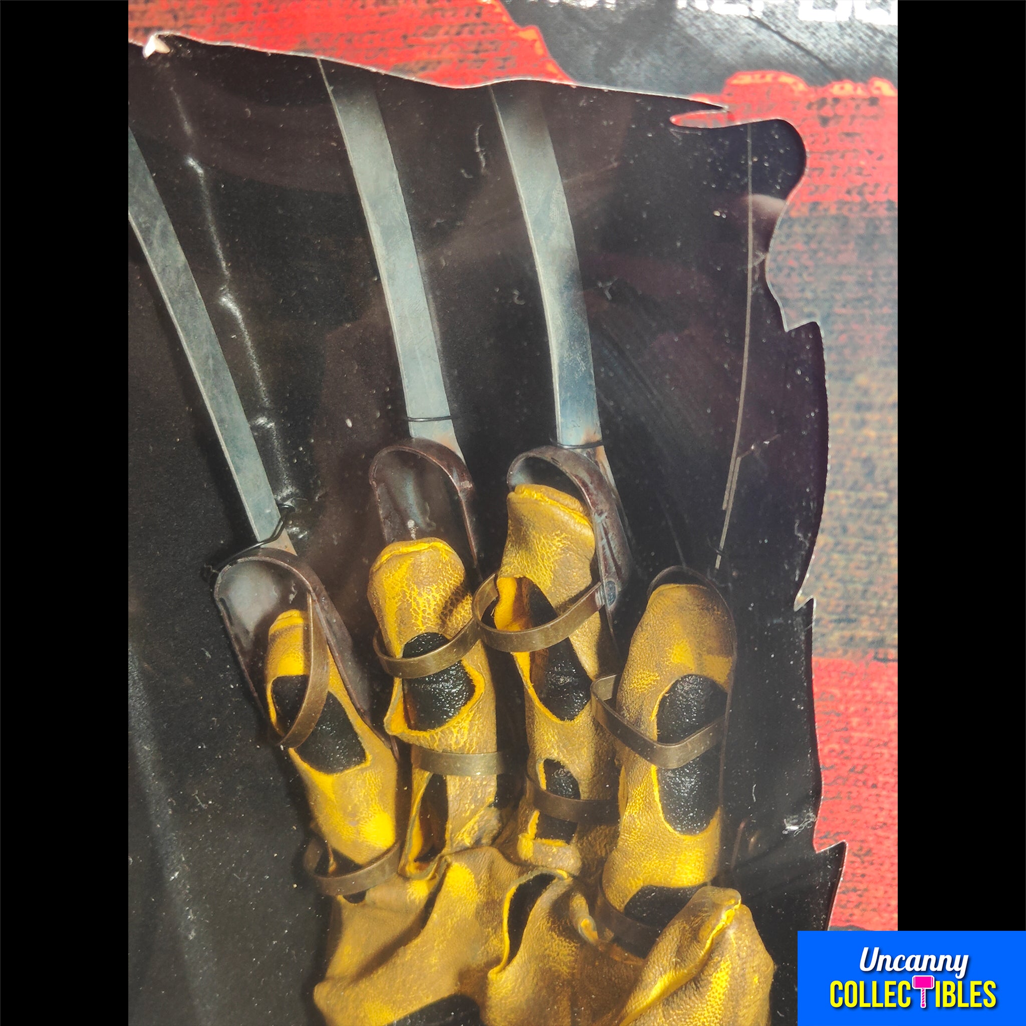 NECA Nightmare On Elm Street 1984 Freddy Krueger Glove Prop Replica – Nightmare on Elm Street, NECA, 30 cm, 2022, brand new collector item, Uncanny Collectibles Dublin Ireland