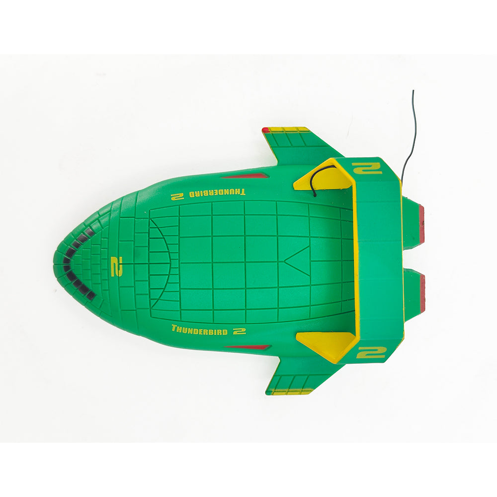 Thunderbirds 40MHz Micro Full Function Radio Control Thunderbird 2 Vehicle By Impact Toys - Tested - For Parts or Restoration – Thunderbirds, Vintage Brands, 12 cm, 1999, pre-owned collector piece, Uncanny Collectibles Dublin Ireland