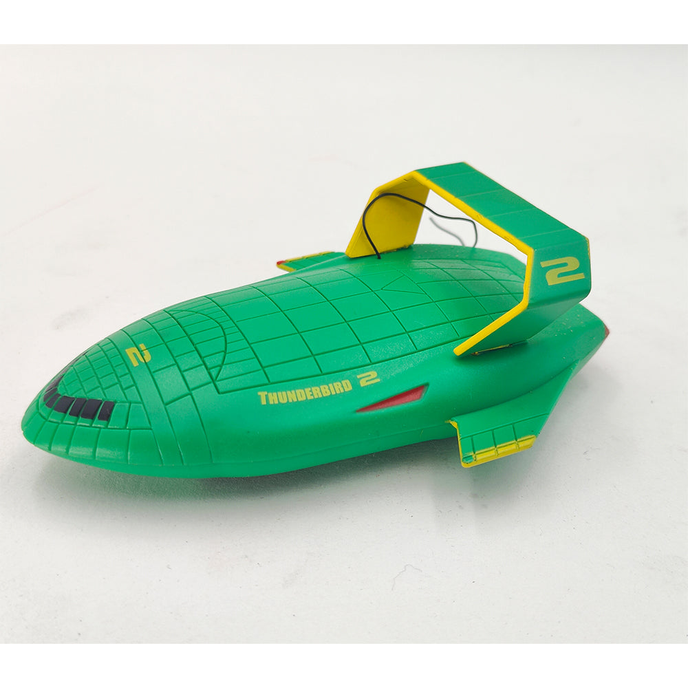 Thunderbirds 40MHz Micro Full Function Radio Control Thunderbird 2 Vehicle By Impact Toys - Tested - For Parts or Restoration – Thunderbirds, Vintage Brands, 12 cm, 1999, pre-owned collector piece, Uncanny Collectibles Dublin Ireland