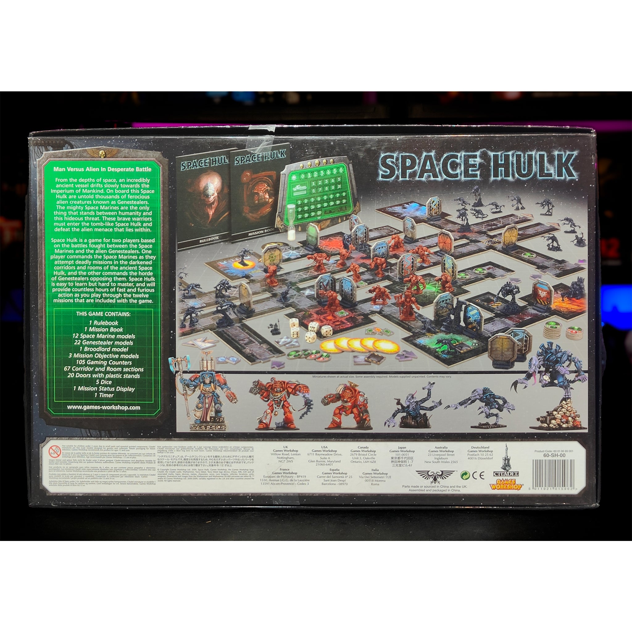 Space Hulk Third Edition 2009 Warhammer 40K Games Workshop Board Game