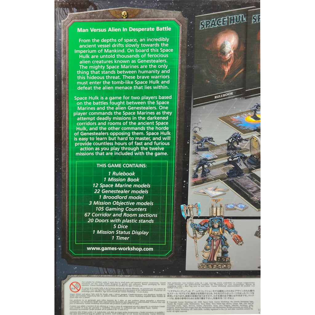 Space Hulk Third Edition 2009 Warhammer 40K Games Workshop Board Game