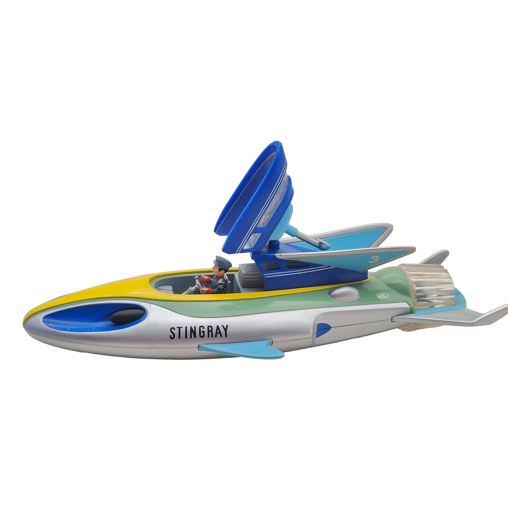 Stingray Submarine Water Action Vehicle Vivid Imaginations 2001 – Gerry Anderson Universe, Vivid Imaginations, 10 cm, 2001, pre-owned collector piece, Uncanny Collectibles Dublin Ireland