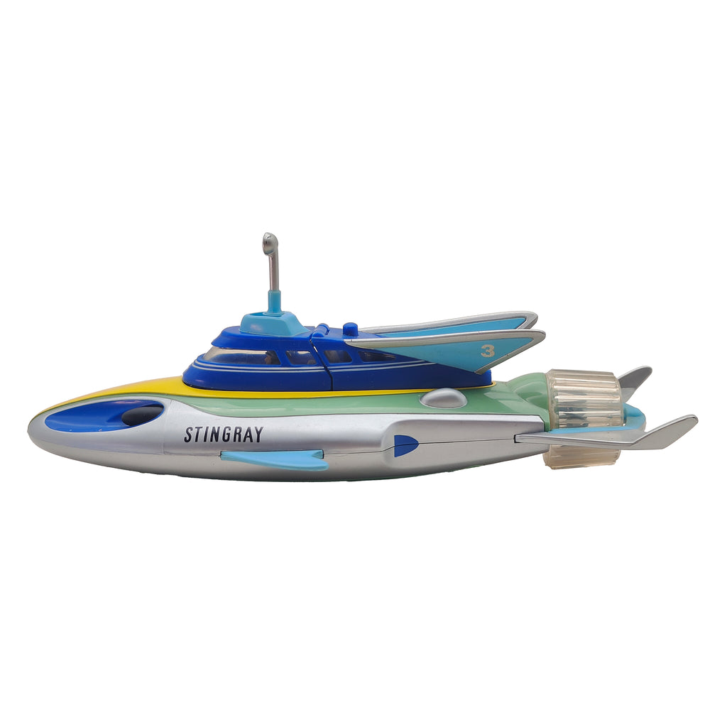 Stingray Submarine Water Action Vehicle Vivid Imaginations 2001 – Gerry Anderson Universe, Vivid Imaginations, 10 cm, 2001, pre-owned collector piece, Uncanny Collectibles Dublin Ireland
