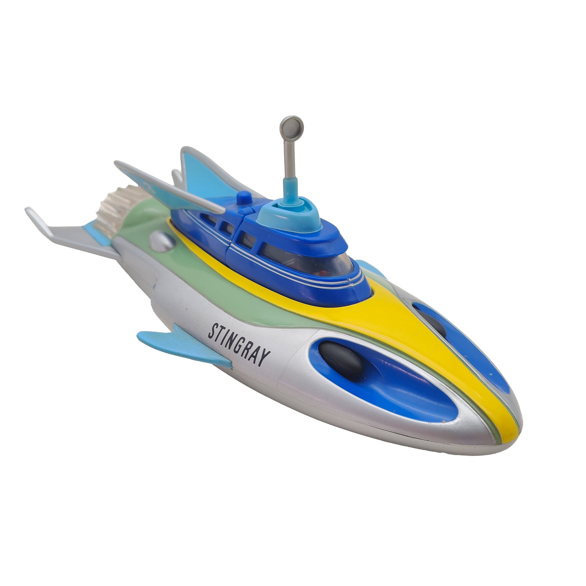 Stingray Submarine Water Action Vehicle Vivid Imaginations 2001 – Gerry Anderson Universe, Vivid Imaginations, 10 cm, 2001, pre-owned collector piece, Uncanny Collectibles Dublin Ireland