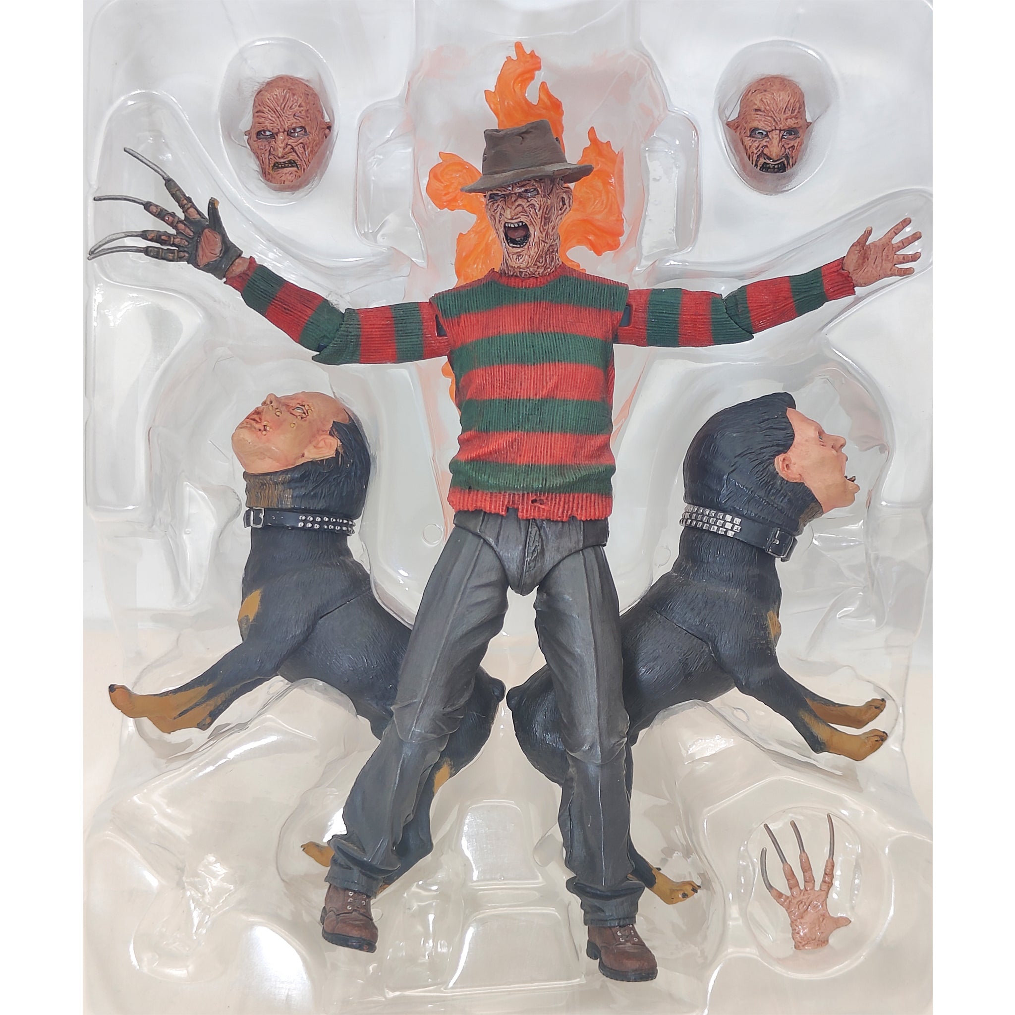 A Nightmare on Elm Street 2 Freddy Krueger Ultimate NECA Figure - Used