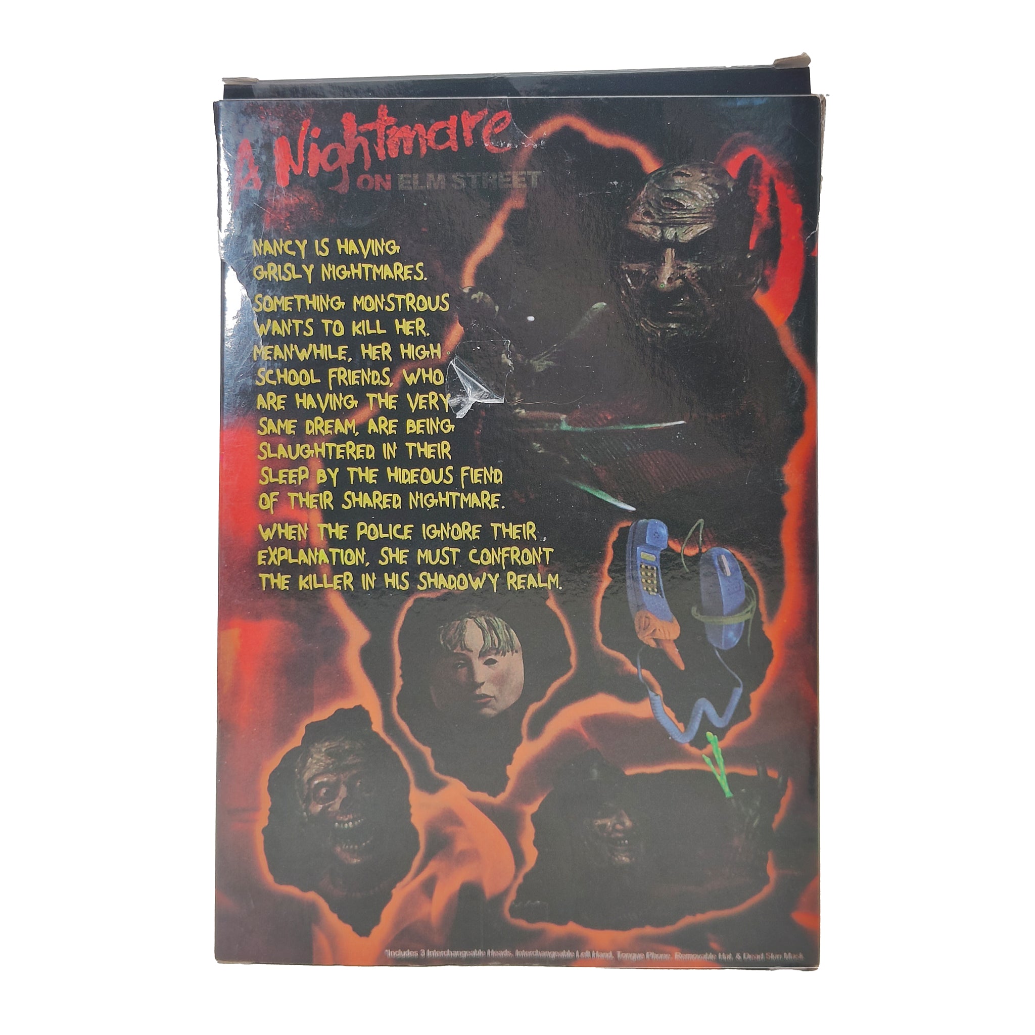 A Nightmare on Elm Street Dream Warriors Freddy Krueger Ultimate NECA Figure - Used